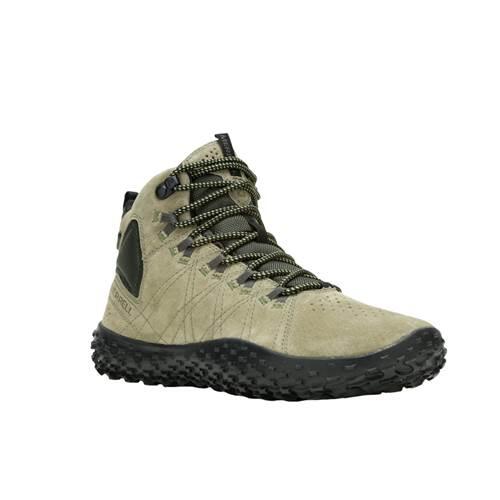 Buty męskie Merrell Wrapt Mid Wp Rozmiar butów (UE): 44 / Kolor: oliwkowy