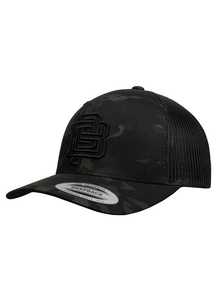 Czapka Pit Bull Snapback Mesh Harding Flexfit Multicam Trucker '24 - All Black Camo RATY 0% | PayPo | GRATIS WYSYŁKA | ZWROT DO 100 DNI