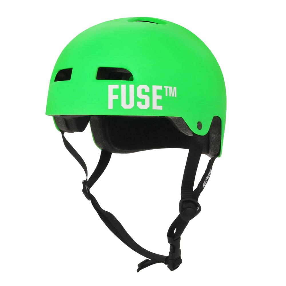 FUSE FUSE Alpha Helmet, zielony S-M | 55-57cm 2022 Kaski BMX i Dirt 38070690218