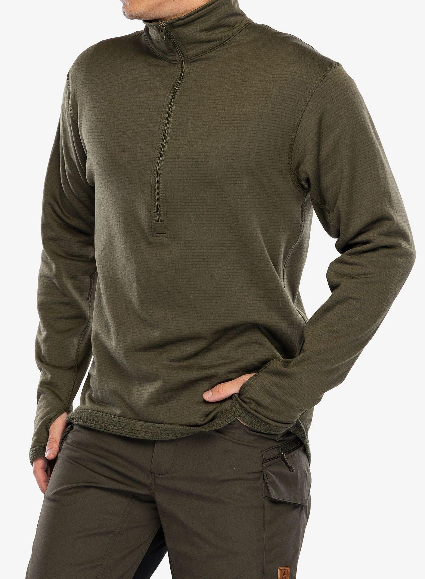 Helikon tex Bielizna (podkoszulka) US LVL 2 - Polyester - Olive Green - XXL/Regular (BL-UN2-PO-02-B07) HE.BL-UN2-PO-02-B07