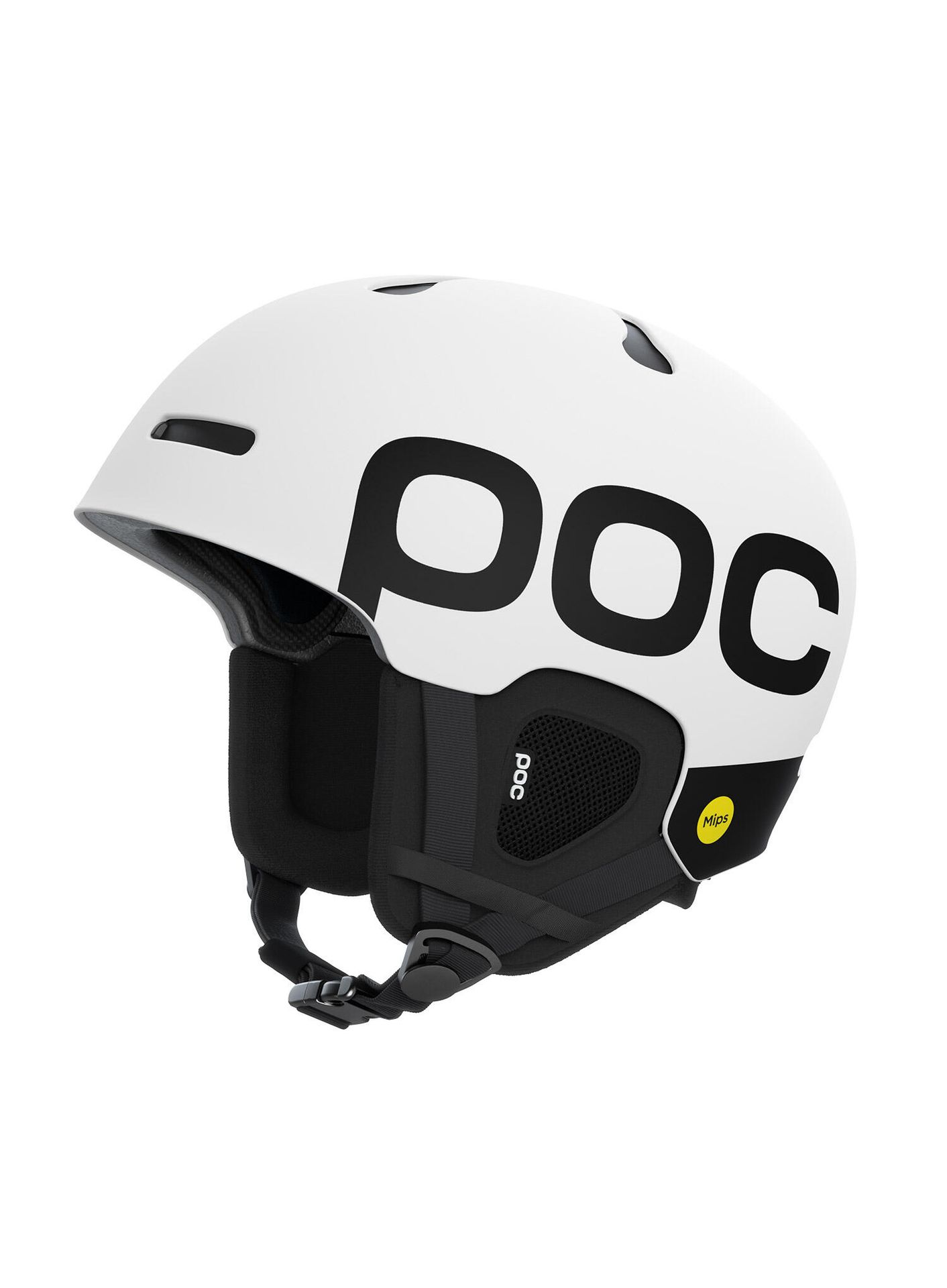 POC Auric Cut BC MIPS, kask narciarski, biały wodorowy matowy