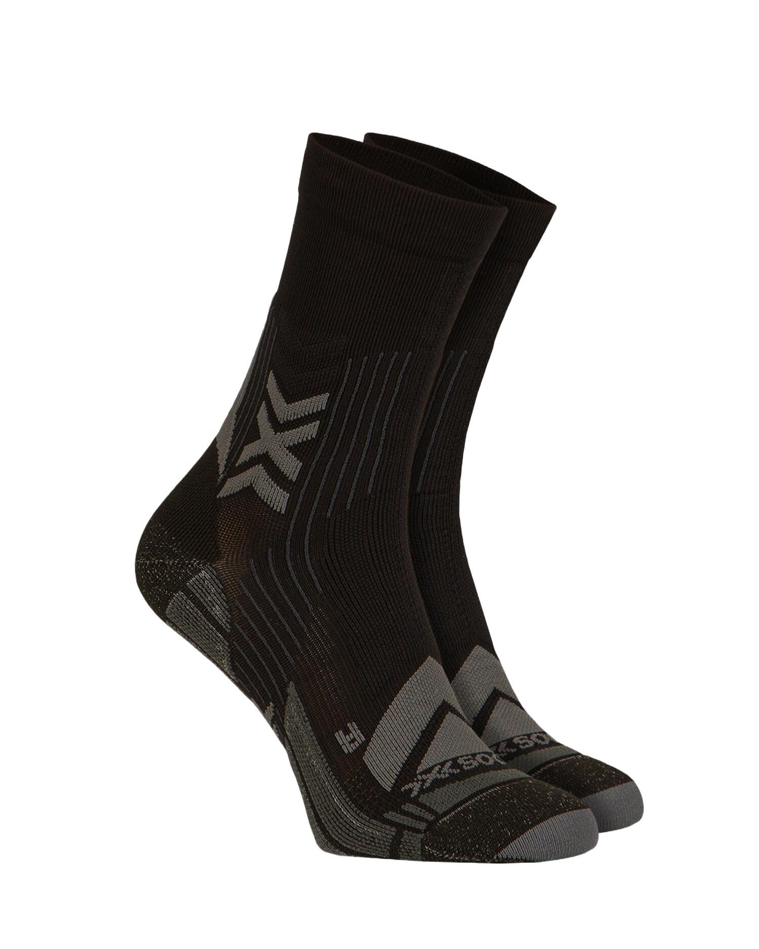 Skarpety X-Socks Hike Expert Silver Crew Black