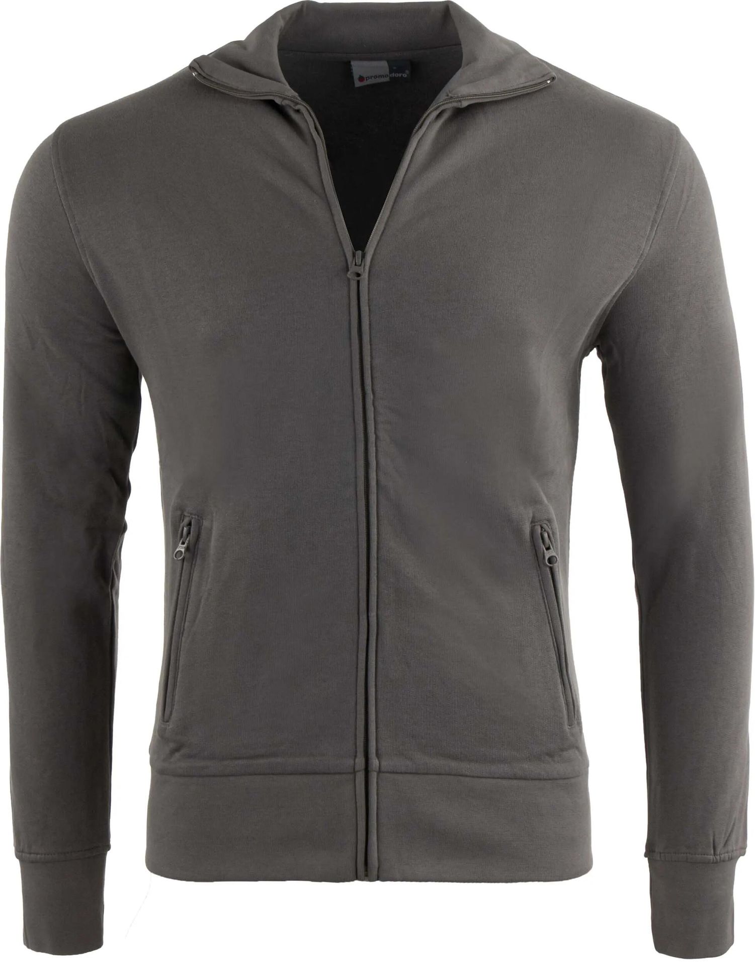 Męska bluza Promodoro Jacket ze stójką, szara