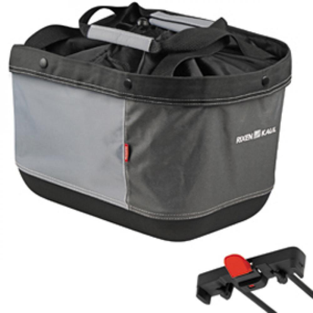 KLICKfix Klickfix alingo GT do racktime torba na bagażnik, szary, 41 x 29 x 24 cm 0310GR