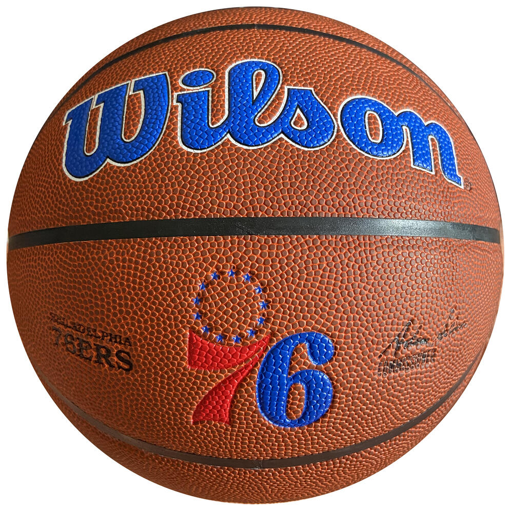 Ballon de Basketball NBA Philadelphia 76ers Wilson Team Alliance Exterieur