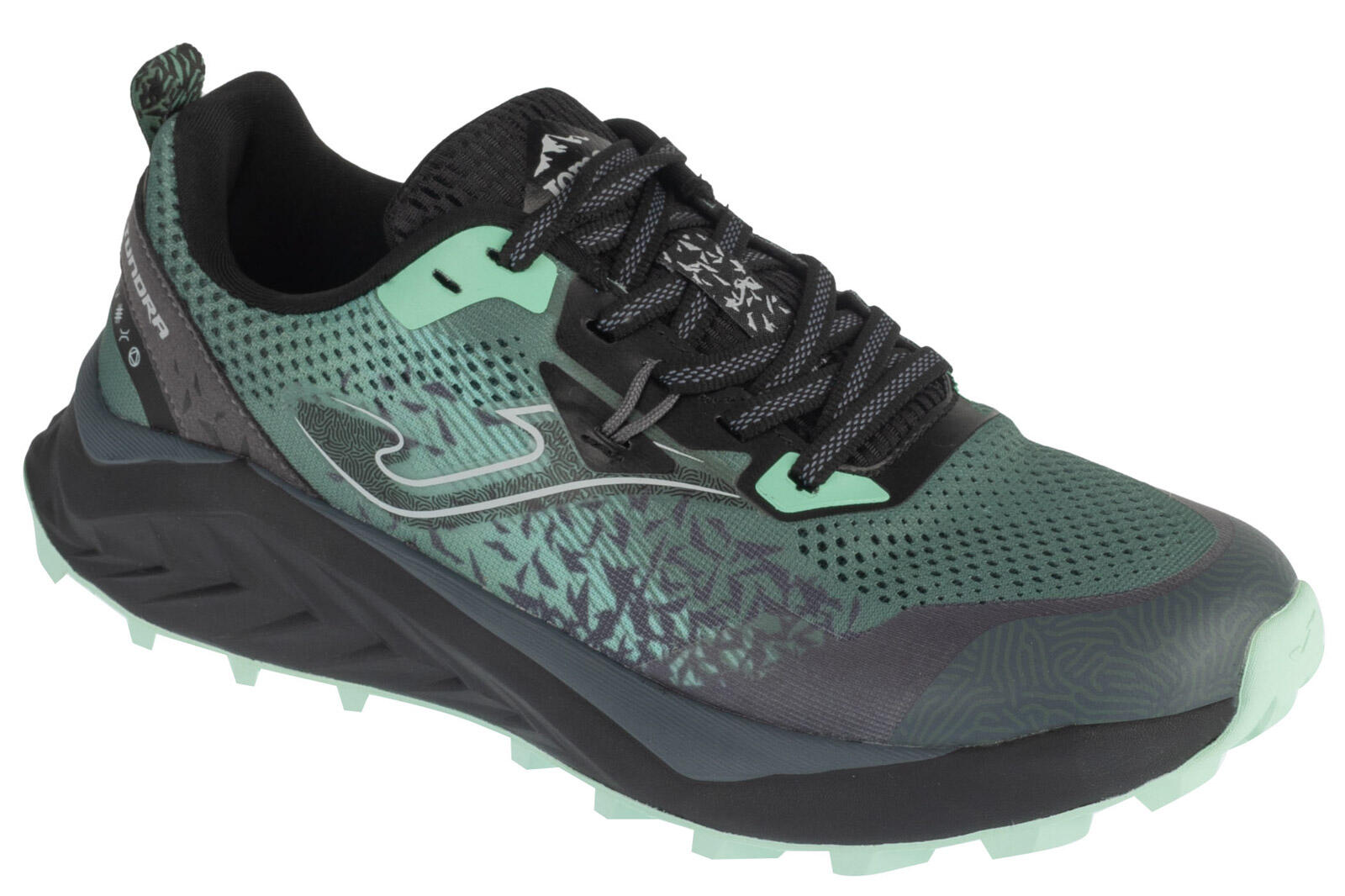 Buty trekkingowe damskie Joma BUTY TRAILOWE DAMSKIE BIEGOWE JOMA TUNDRA LADY 2615 GREEN TKTULS2615