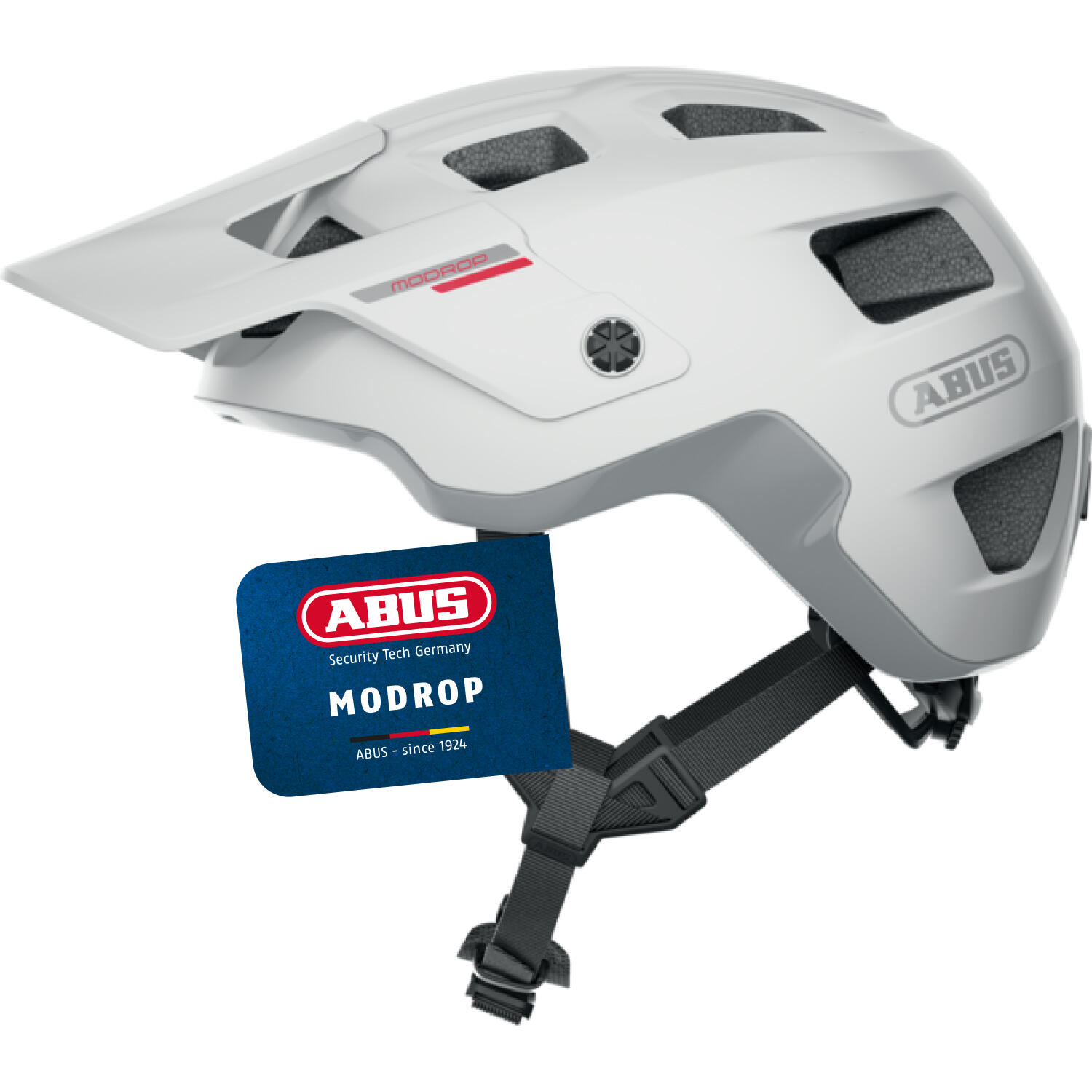 Kask MTB ABUS MoDrop Velvet Sosnowa zieleńM
