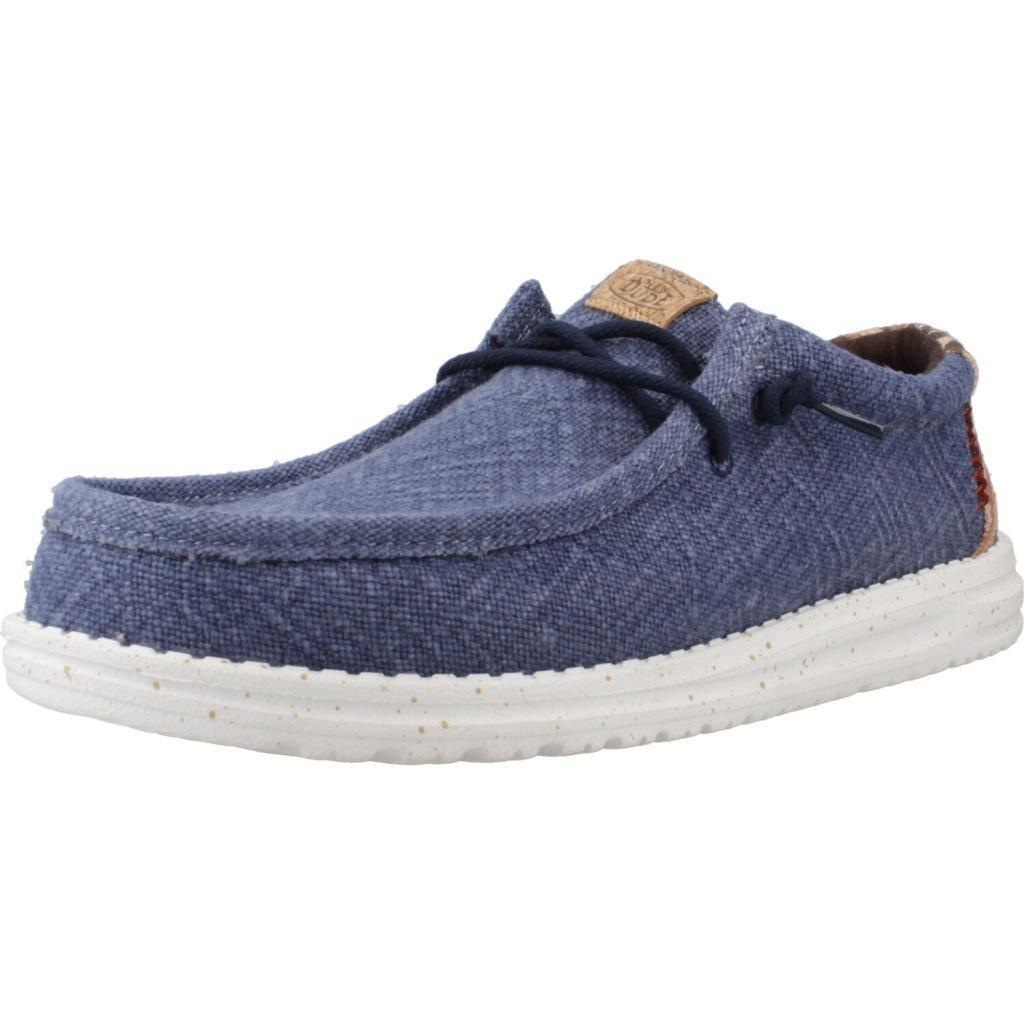 Buty HEY DUDE WALLY PALM JUTE Niebieski