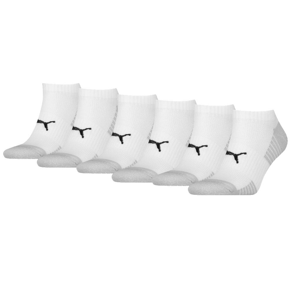 Skarpety Puma Sport Sneaker Amortyzowane, 6-pak, białe