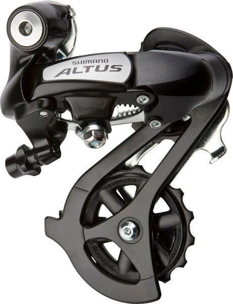 SHIMANO Przerzutka tylna Altus RD-M310 czarny / Ilość biegów: 8 / Mocowanie: rama z hakiem ERDM310DL
