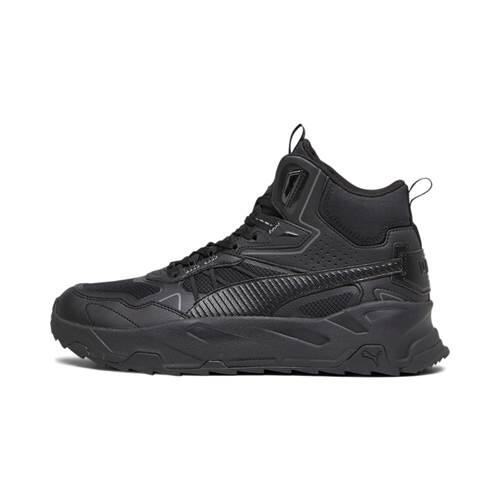 Buty męskie sportowe Puma Trinity Mid Hybrid wysokie czarne 42.5
