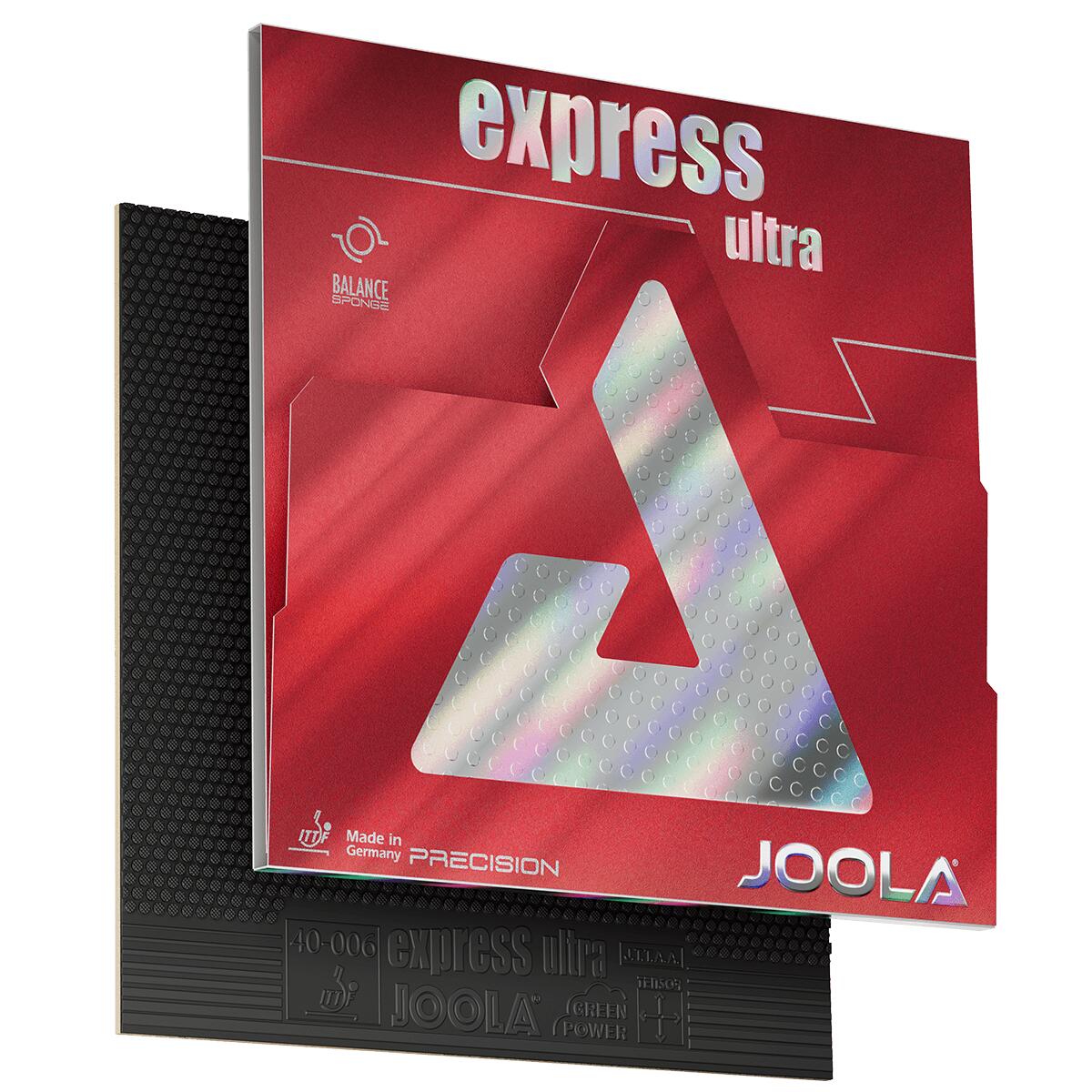 Okładzina JOOLA EXPRESS ULTRA czerwona 2,0 do tenisa stołowego