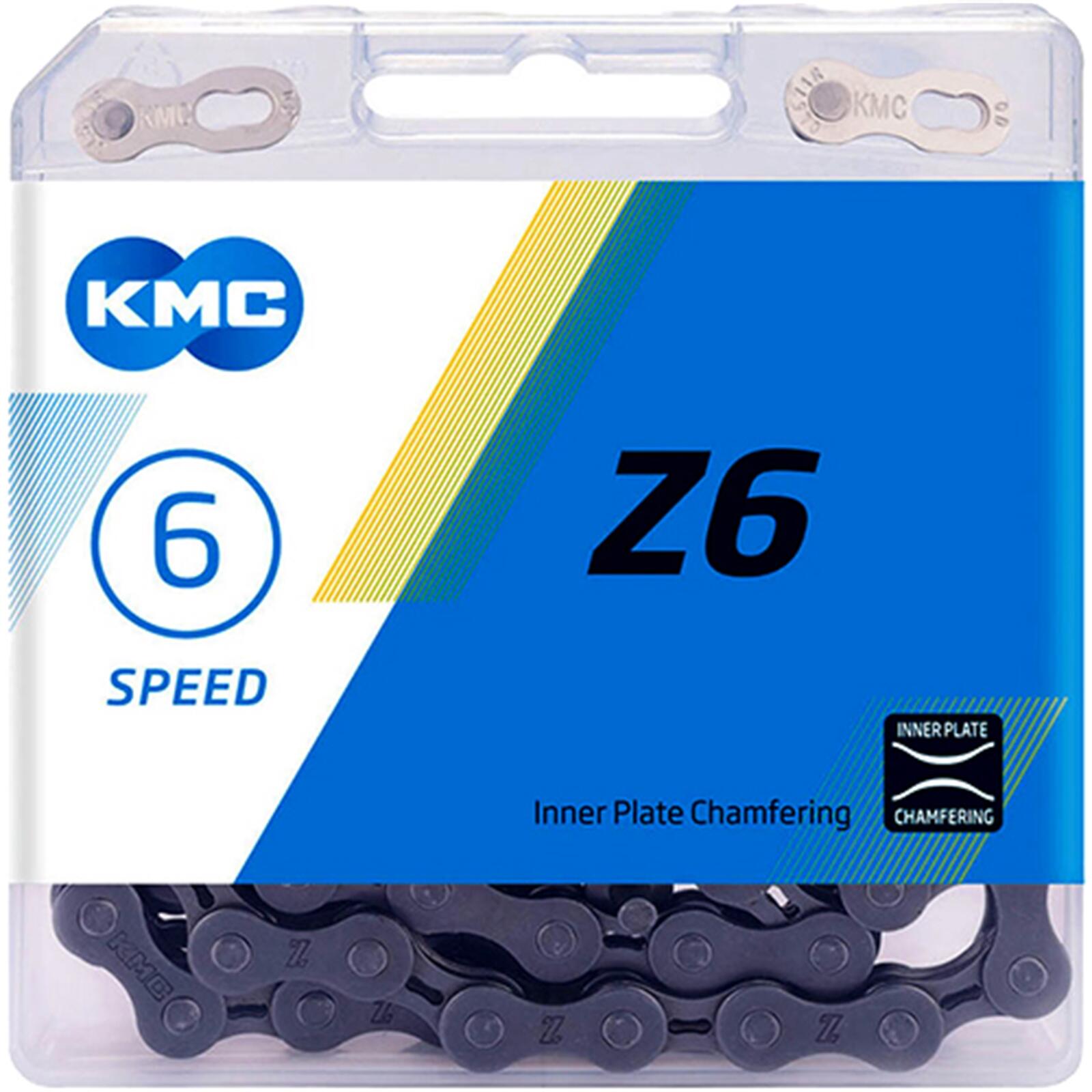 KMC KMC Łańcuch KMC Z6 szary 5,6 rz 114 ogniw 7,3 mm uniwersalny 22405-uniw