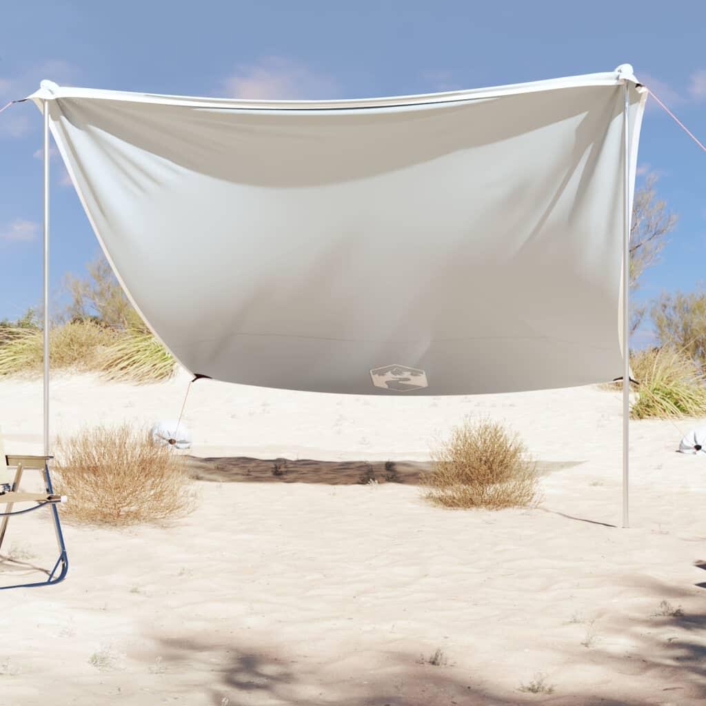 VidaXL Baldachim Plażowy z Kotwicami Piaskowymi 304x300 cm - Ochrona UV 40+