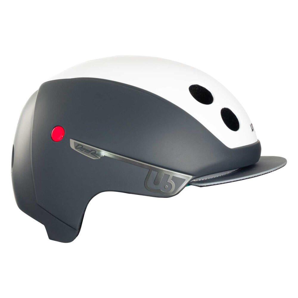 Kask rowerowy miejski Centrail 15th szaro-biały