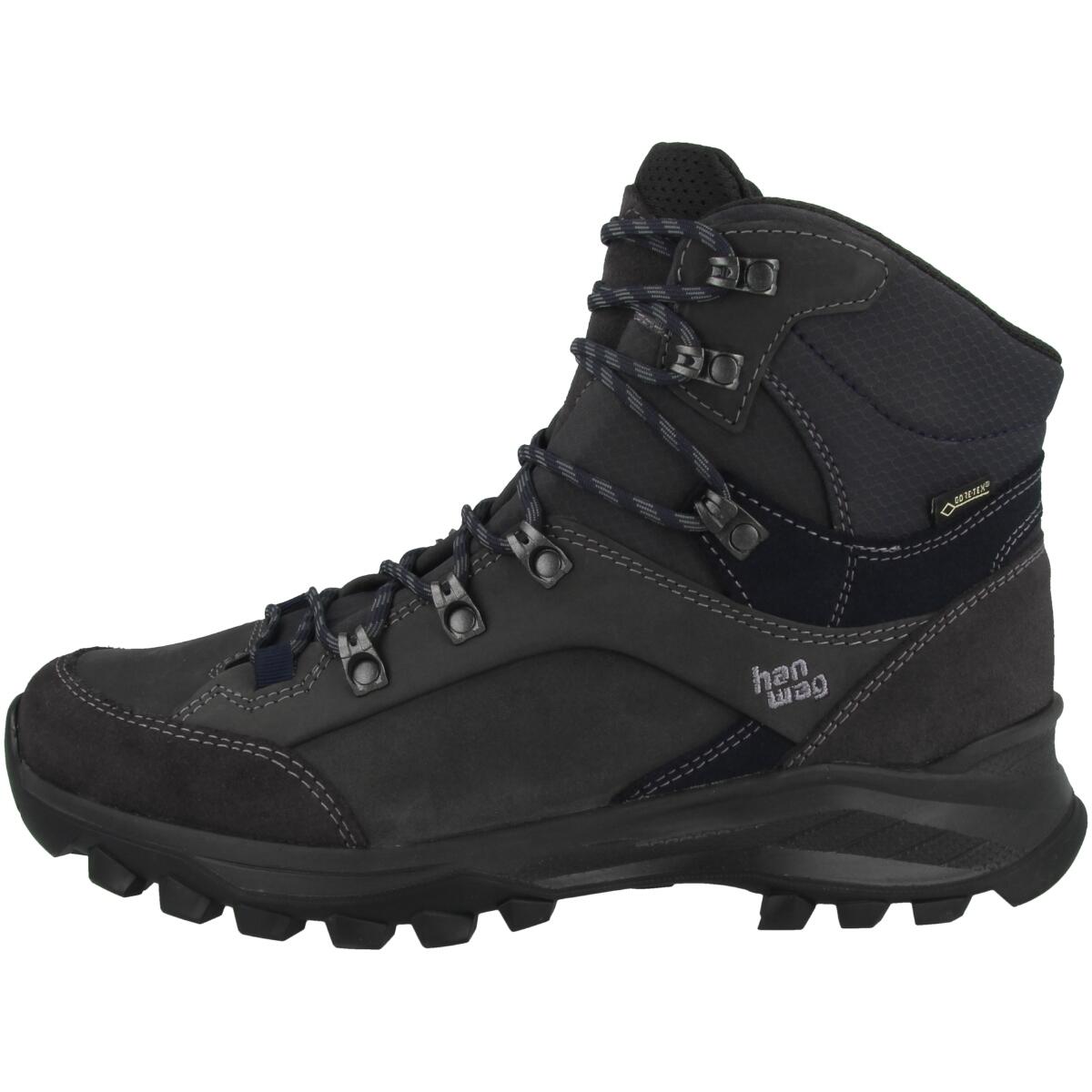 Hanwag Banks GTX Buty Mężczyźni, brązowy/czarny UK 9,5 | EU 44 2021 Trapery turystyczne H203000-566064-9,5