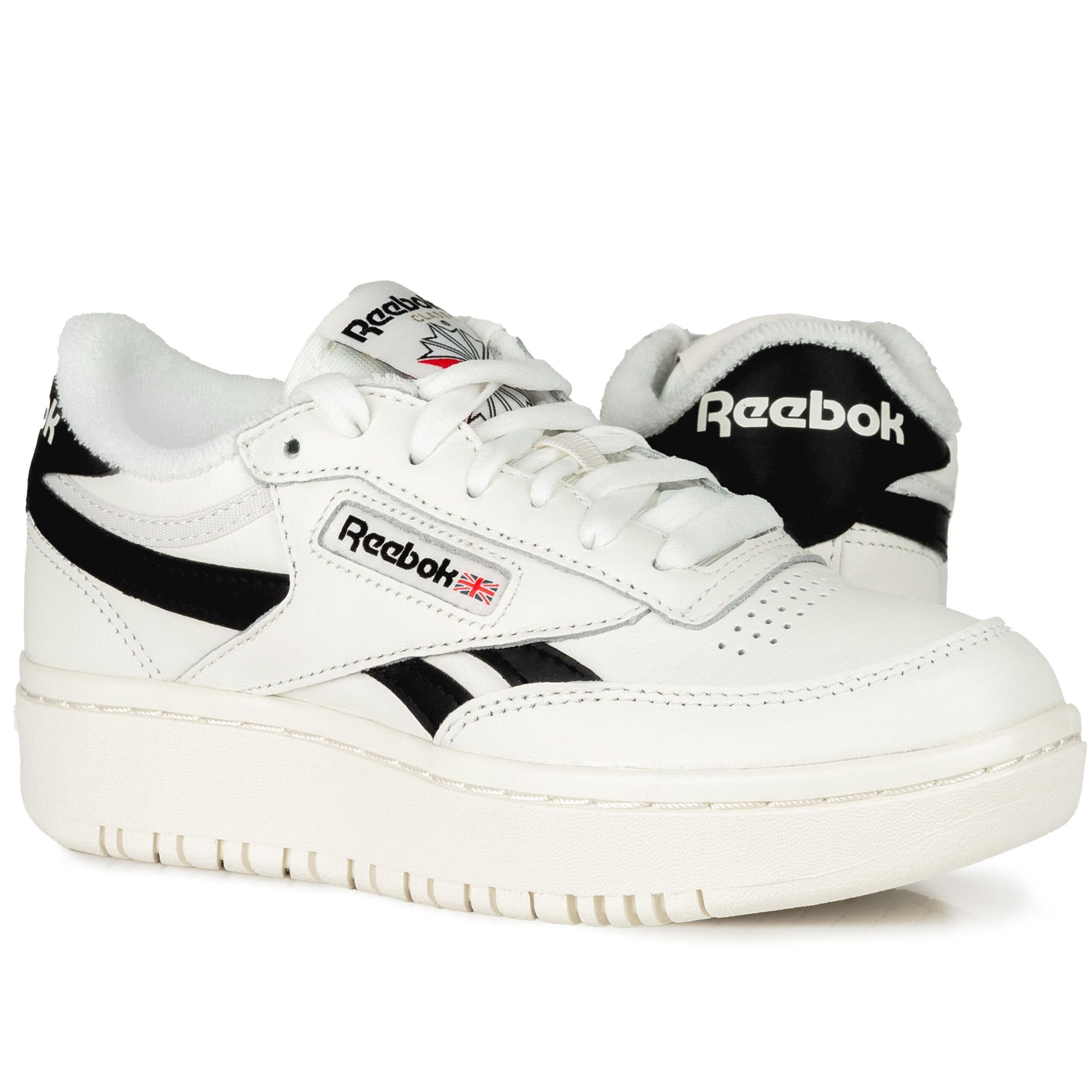 Buty damskie snekersy sportowe Reebok CLUB C DOUBLE REVENGE
