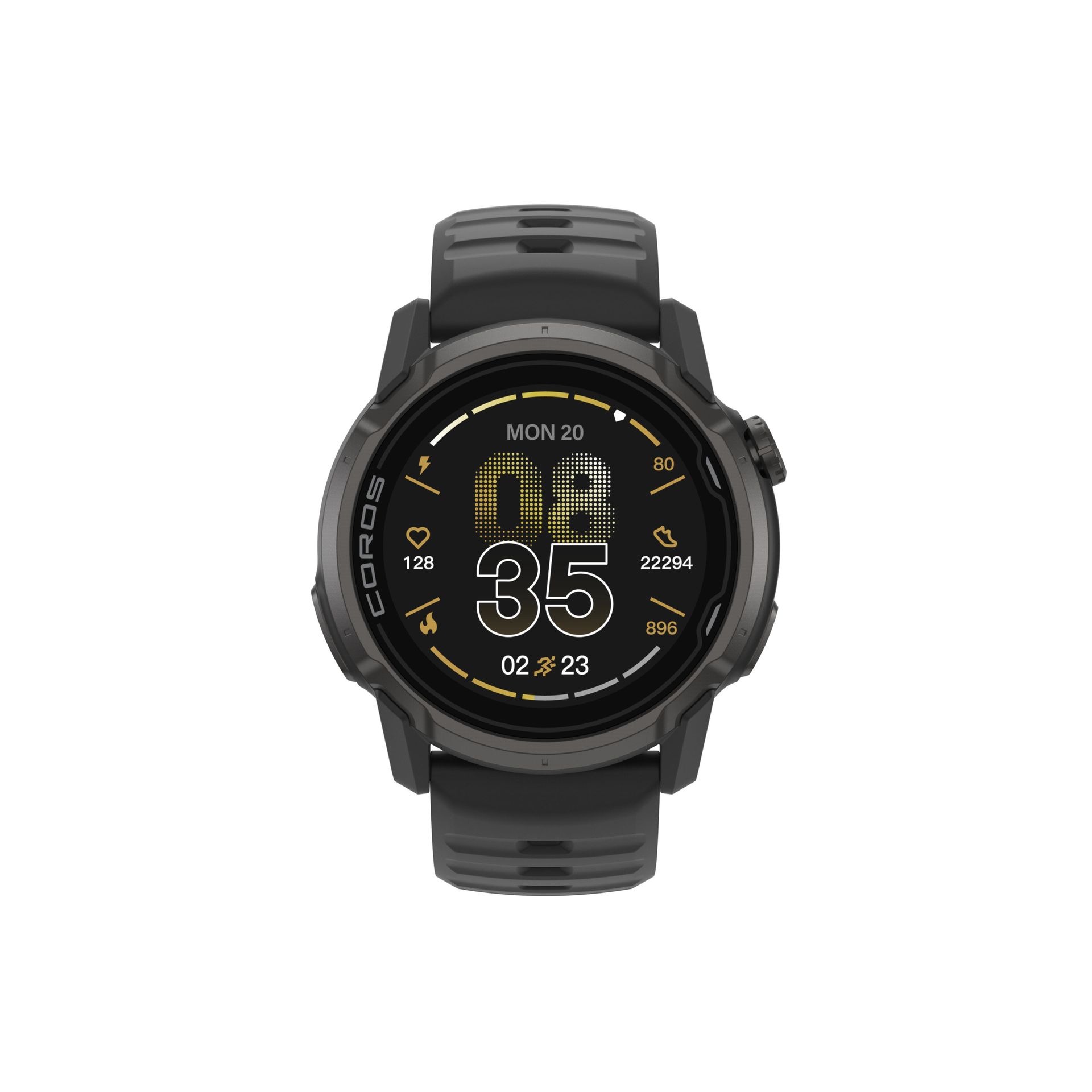 Coros APEX 4 46mm Czarny