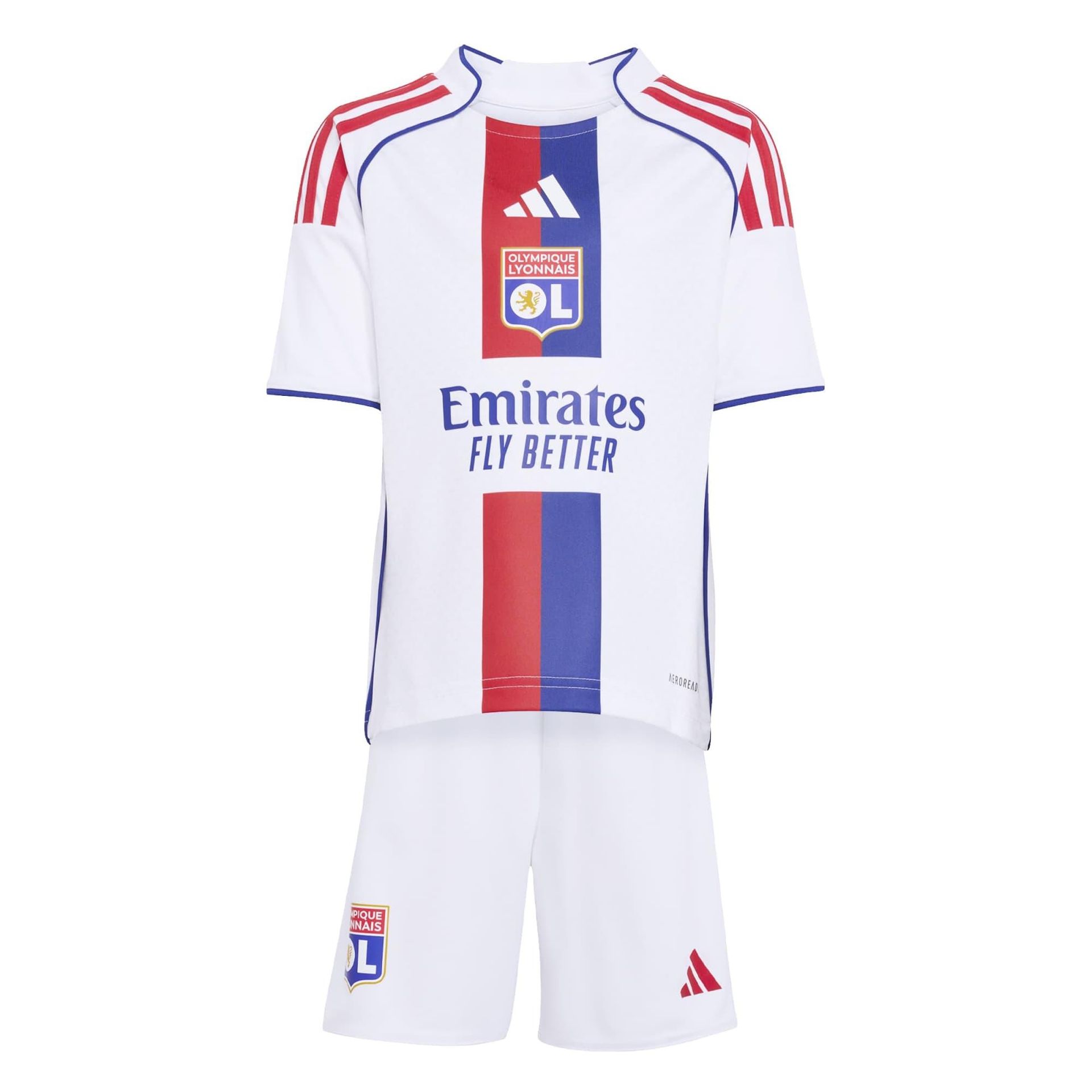 Minizestaw piłkarski dla dzieci Olympique Lyonnais 25/26 domowy