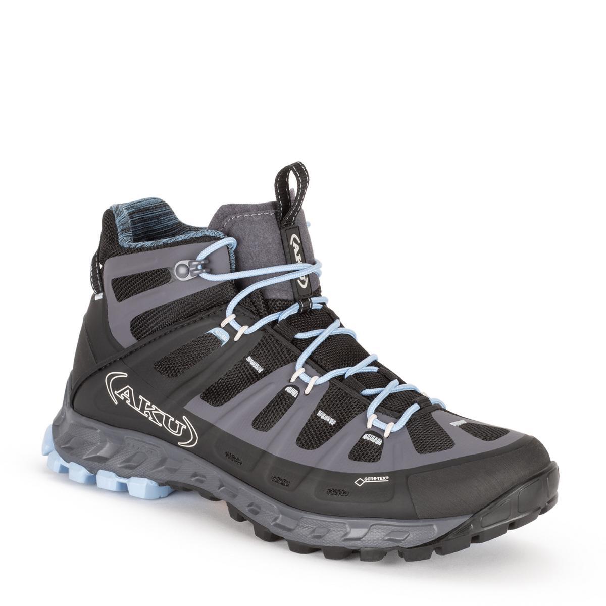 Buty damskie AKU Selvatica Mid GTX - black/light blue