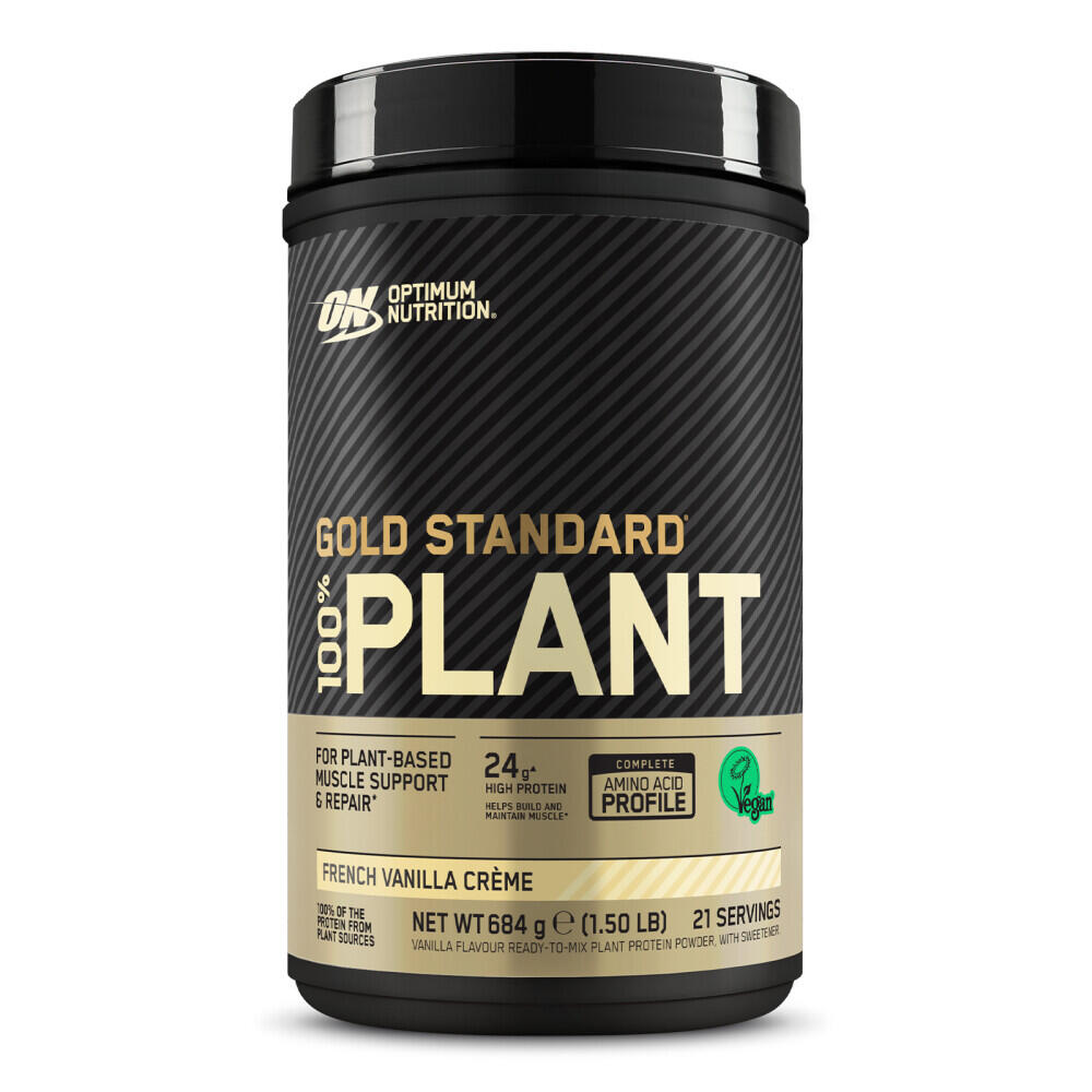 Optimum NUTRITION Gold Standard 100% Plant 684g Białko roślinne, białko wegańskie z grochu i ryżu