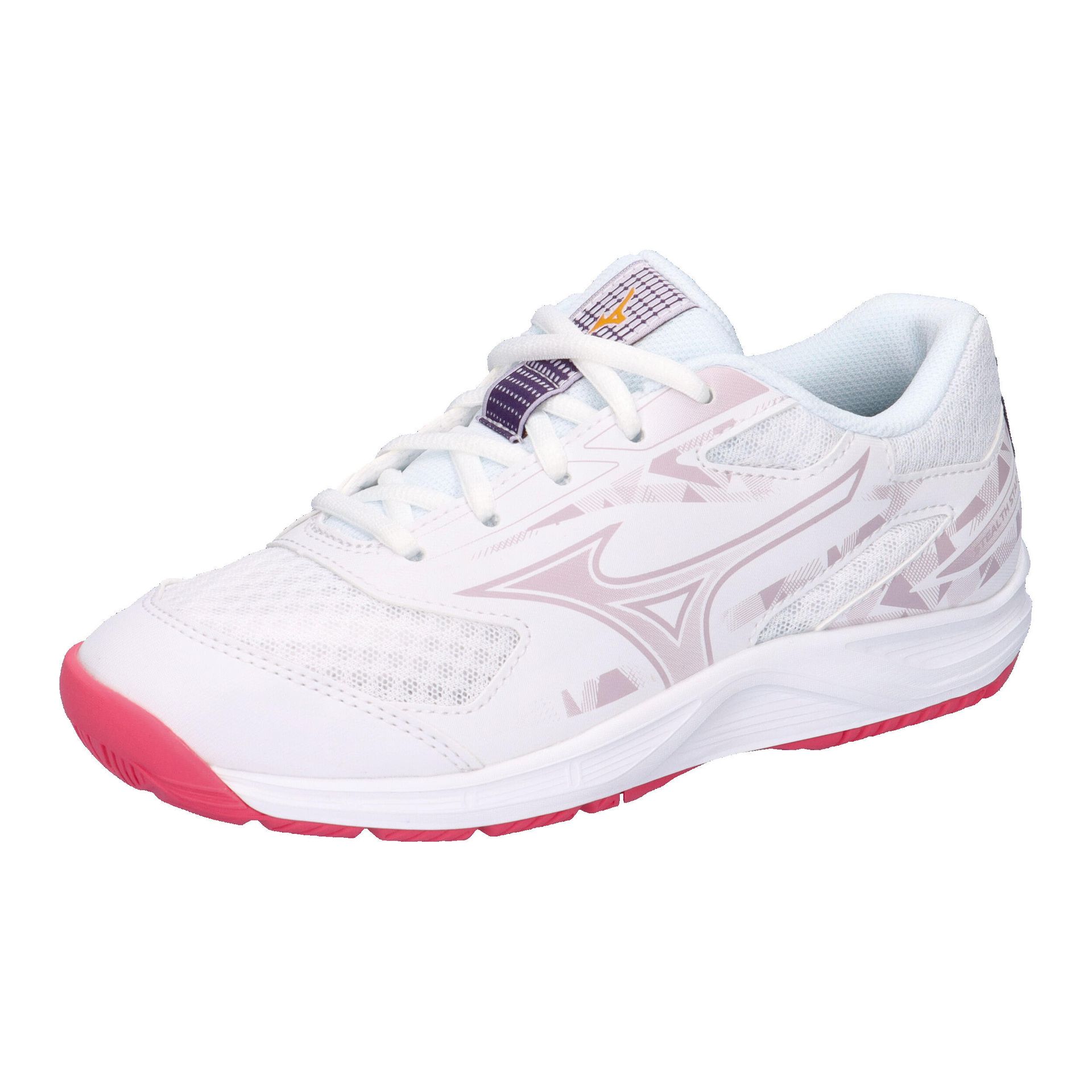 Buty dziecięce Mizuno Stealth Star 3 white/violetindigo/camerlliaros WYSYŁKA W 24H 30 DNI NA ZWROT