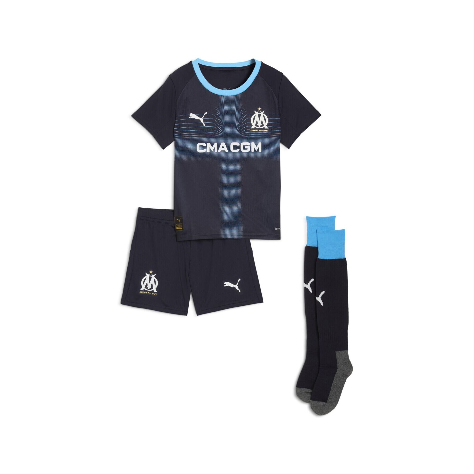 Dziecięcy strój wyjazdowy Olympique Marsylia 25/26 PUMA