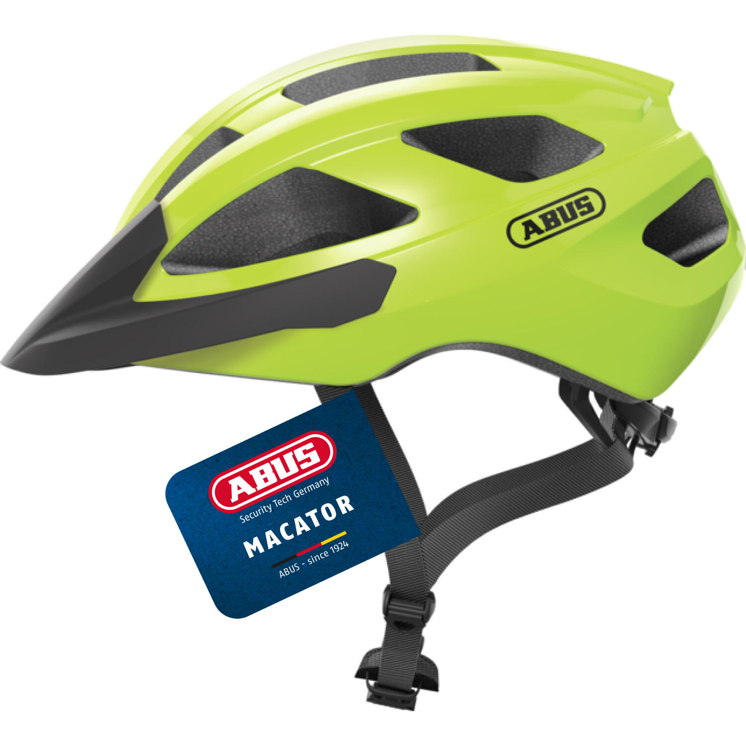 Abus Macator Kask, signal yellow S | 51-55cm 2021 Kaski miejskie i trekkingowe 87229