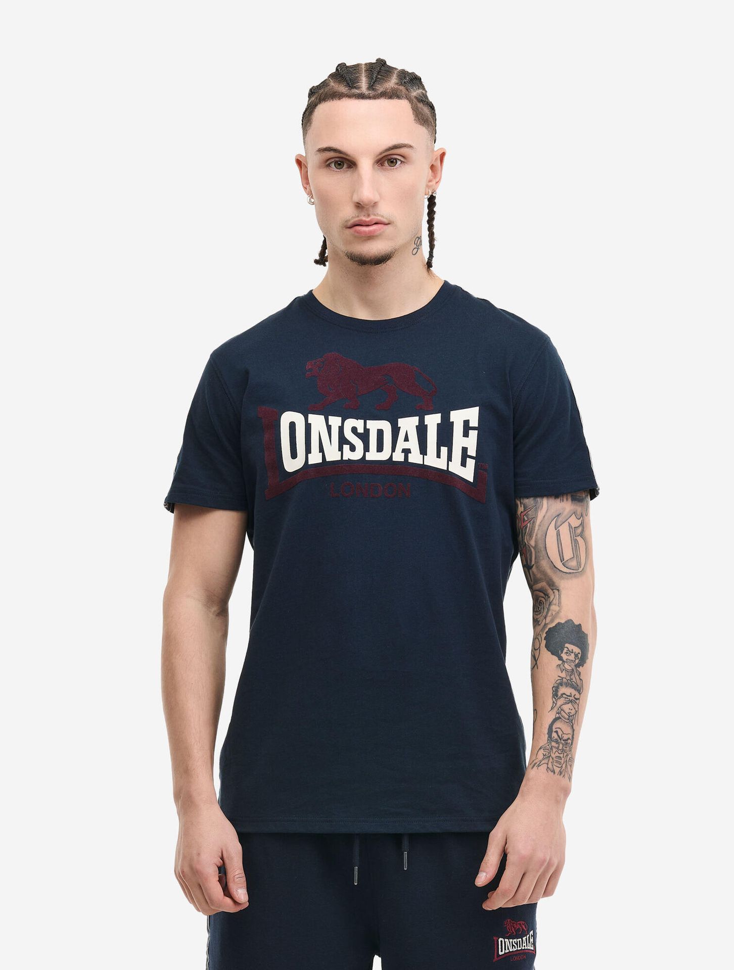 Bawełniana koszulka Lonsdale Elton