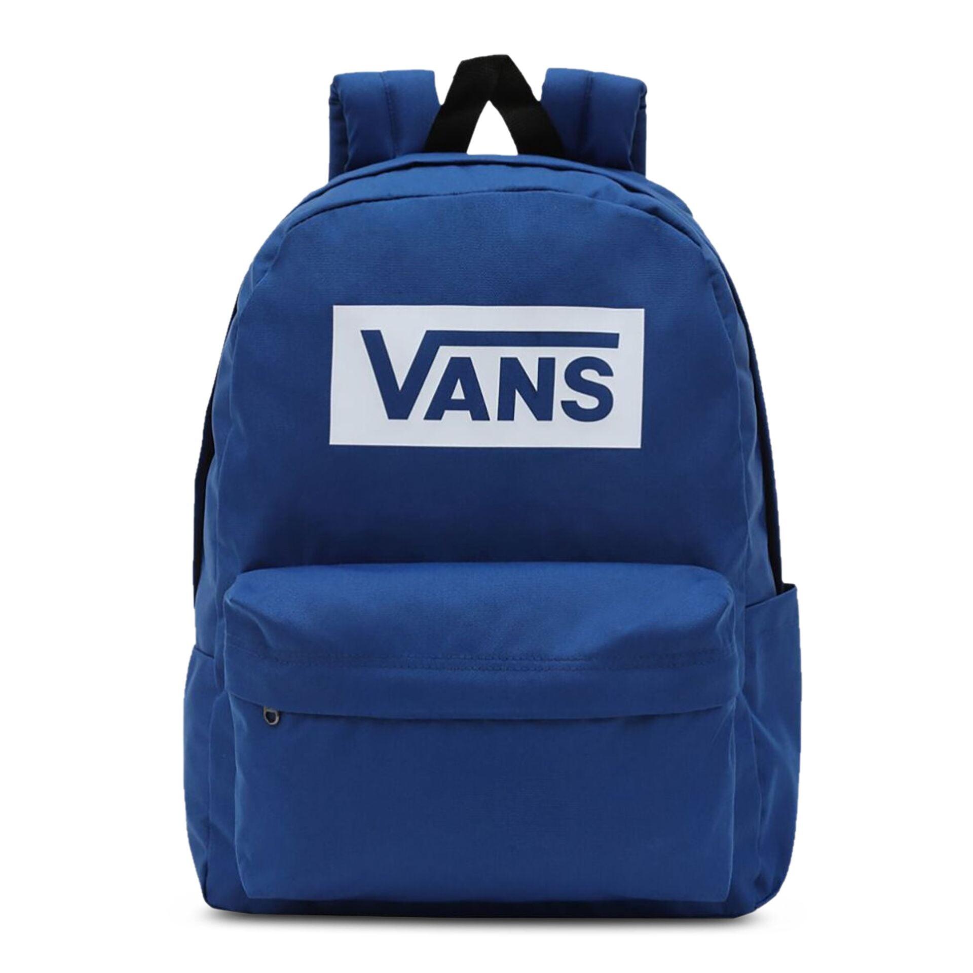 Plecak Szkolny Vans Old Skool Boxed Granatowy Napis Logo Vn0A7Sch7Wm1