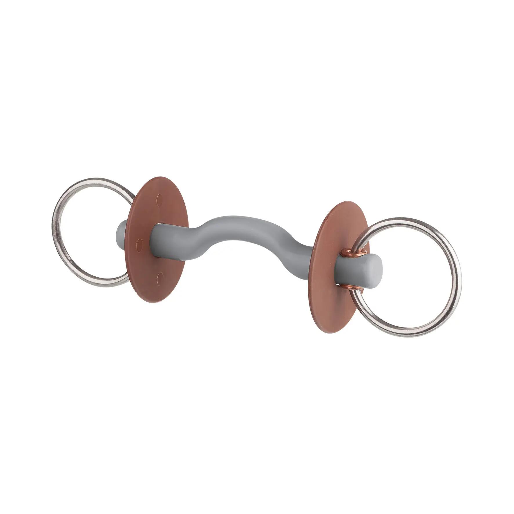 Beris Wędzidło językowe PORT BAR 18mm - BERIS - soft 65245
