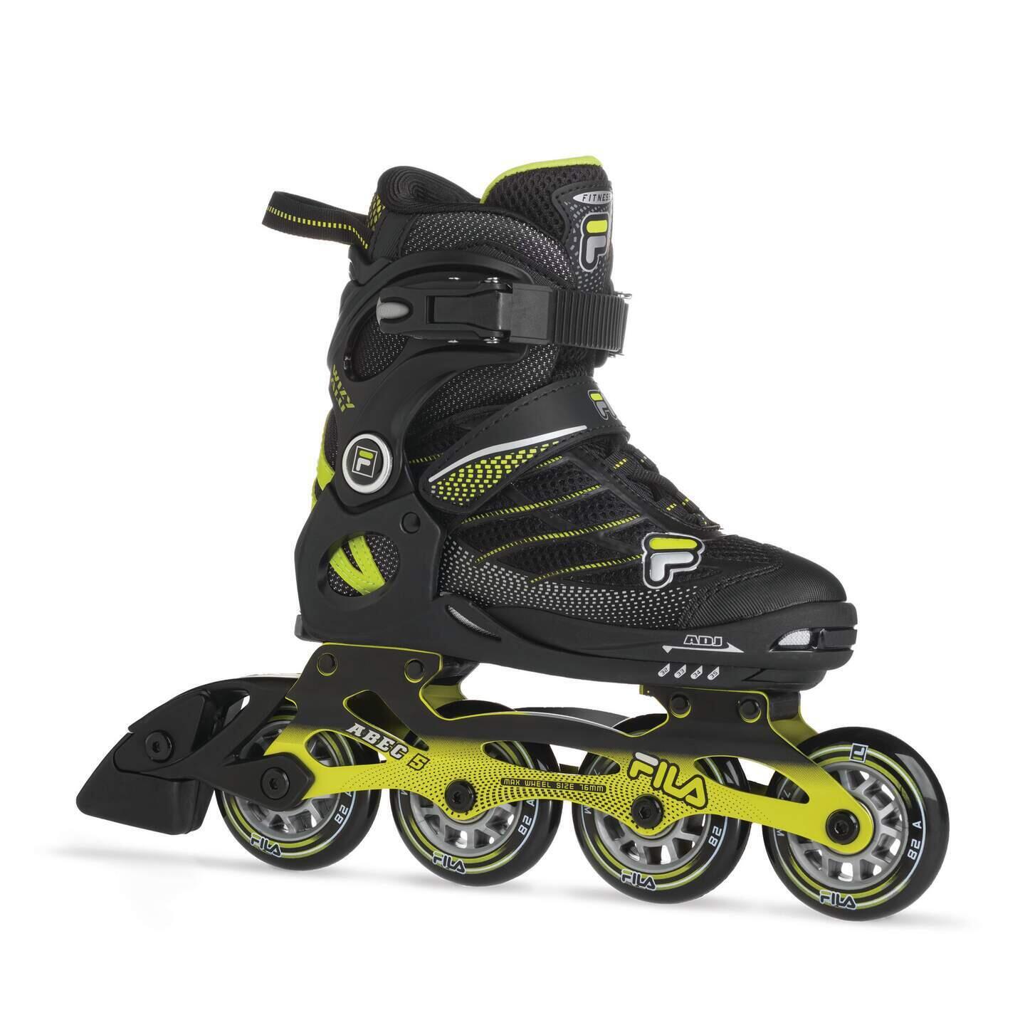 Rolki Fila Wizy Alu rekreacyjne regulowane czarne r. 32-35