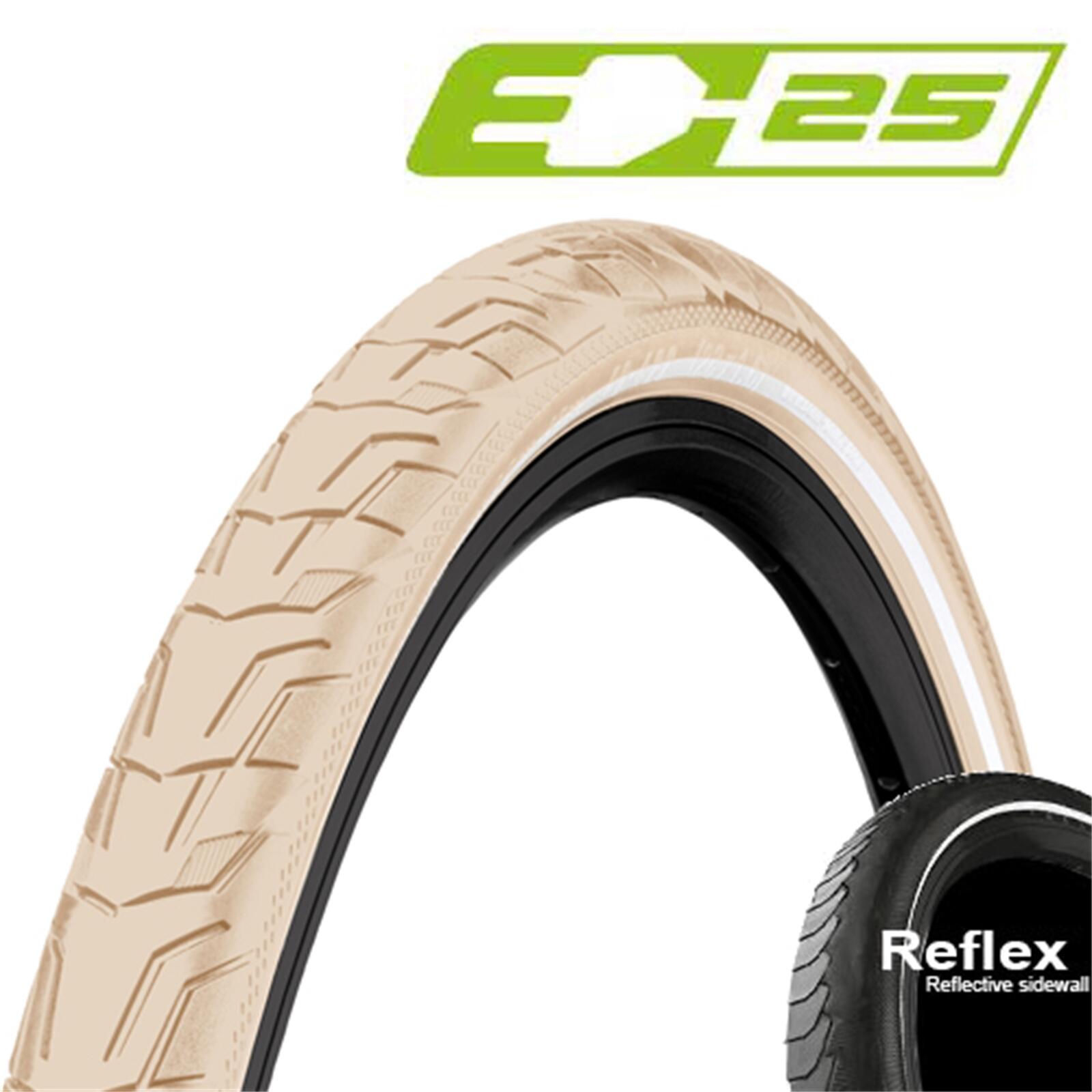 Continental Ride City Reflex 26x1.75 opona z drutem kremowa