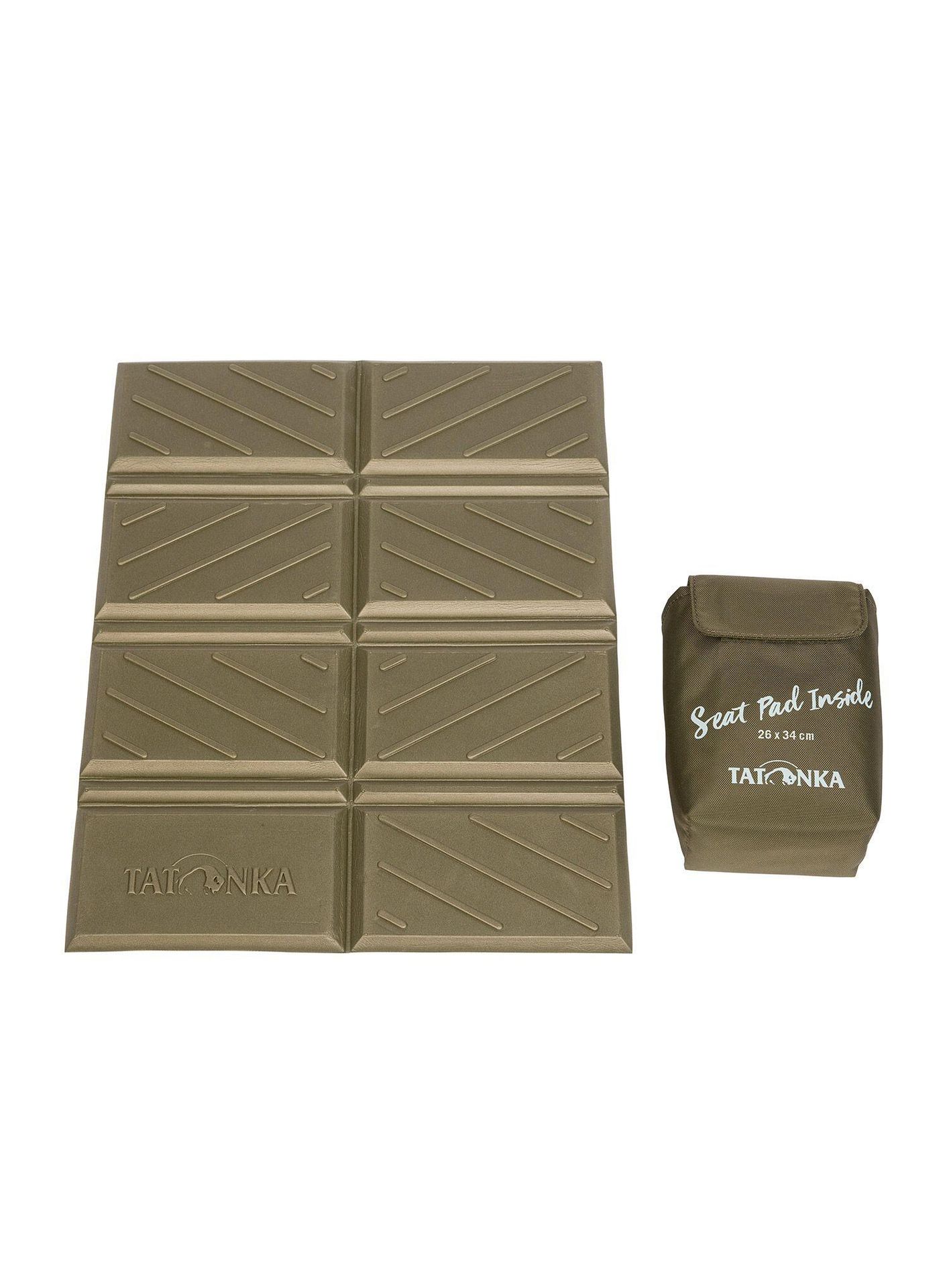 Mata do siedzenia Tatonka FOLDABLE SEAT MAT 26 X 34CM czerwona