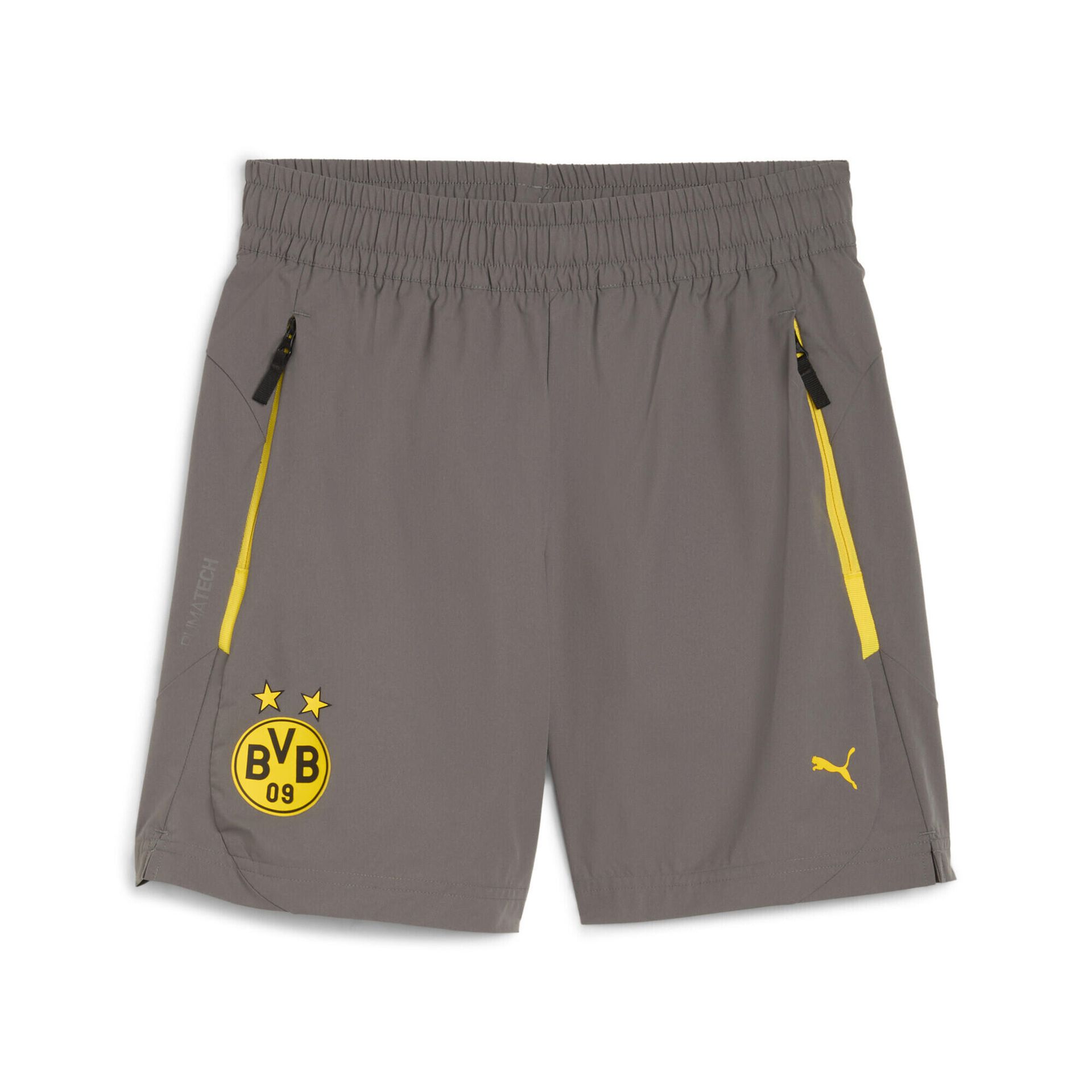 Młodzieżowe szorty Borussia Dortmund PUMATECH o luźnym kroju PUMA