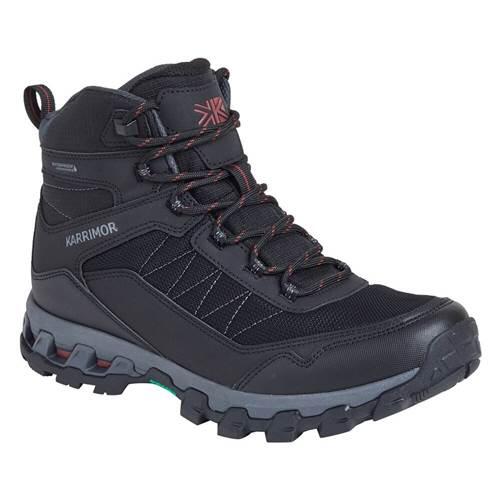 Buty trekkingowe męskie Karrimor MĘSKIE BUTY TREKKINGOWE TRAPERY KARRIMOR EXMOOR MID K1118-BLK