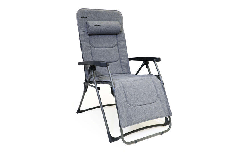 Krzesło Vango Riviera Lounger Kolor: jasnoszary