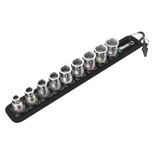Wera Zyklop gniazdo zestaw Belt B1 3/8 10 części gniazdo wkładka (5003970001)