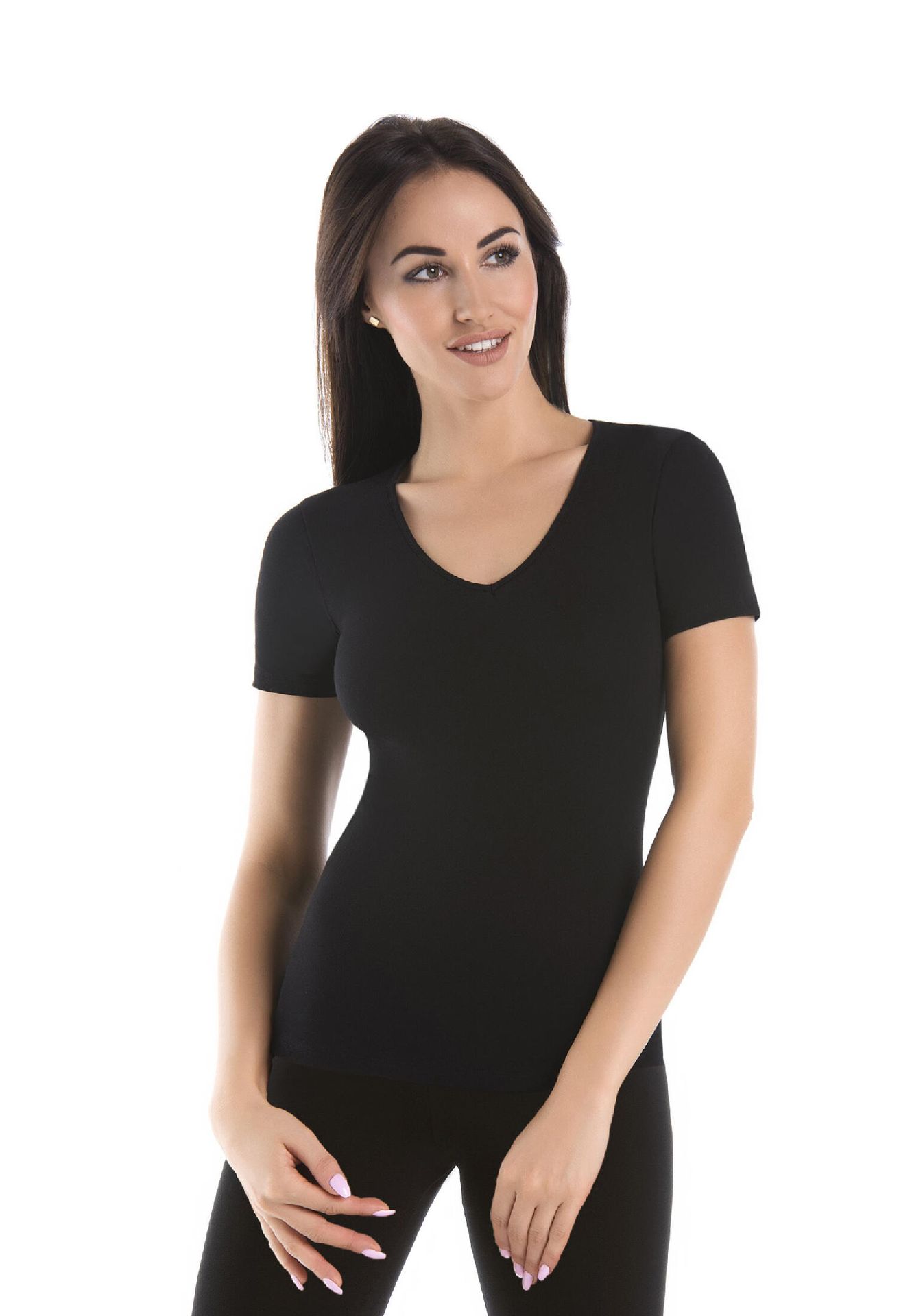 Koszulka T-shirt bawełniana Teyli Deko-V