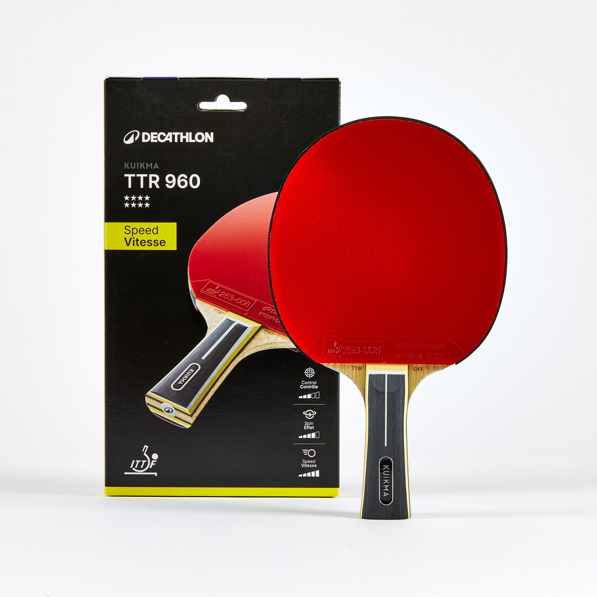 Rakietka do tenisa stołowego Pongori TTR 960 Speed ALC 8* ITTF klub