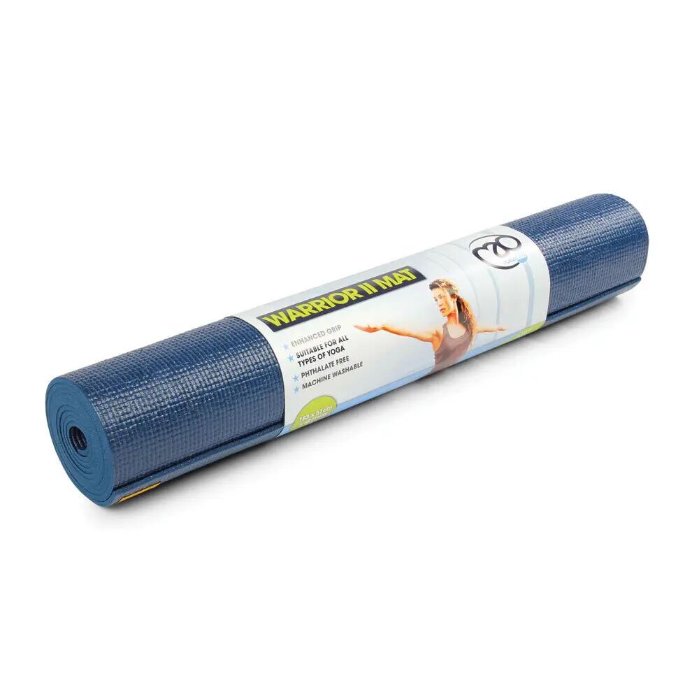 Yoga Mad Yoga-Mad Warrior LL matę do jogi Niebieski ciemny niebieski 4 MM, niebieski, 4 mm YWARRIORII4-DBLU