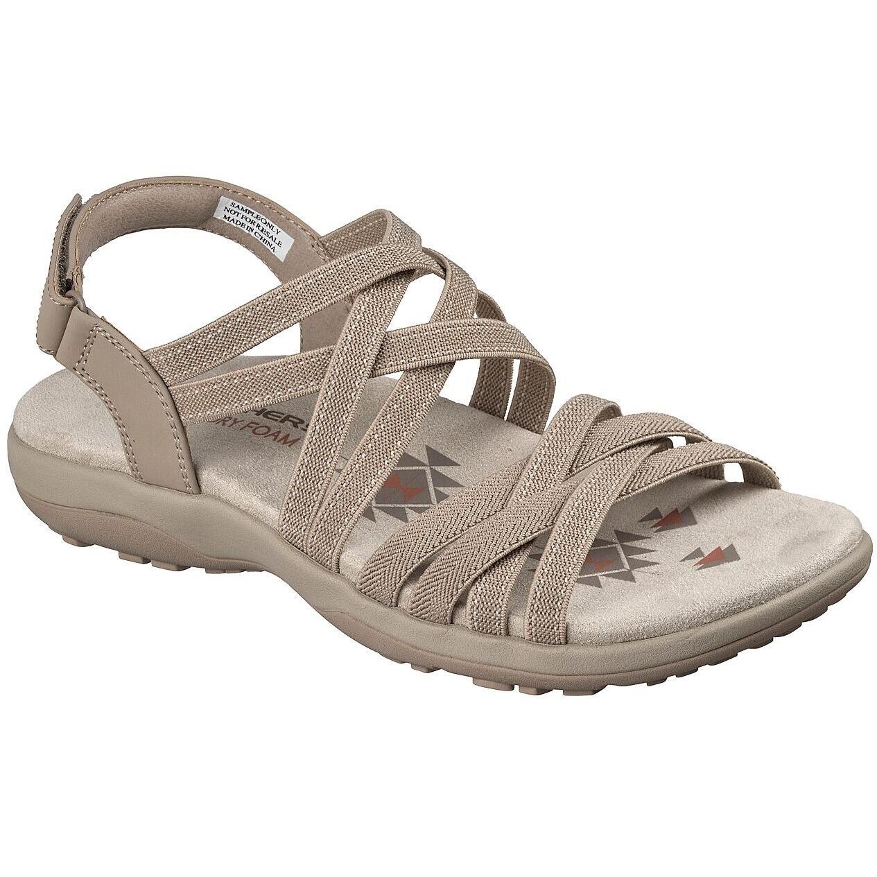 Sandały damskie Skechers Reggae Slim - Summer Getaway