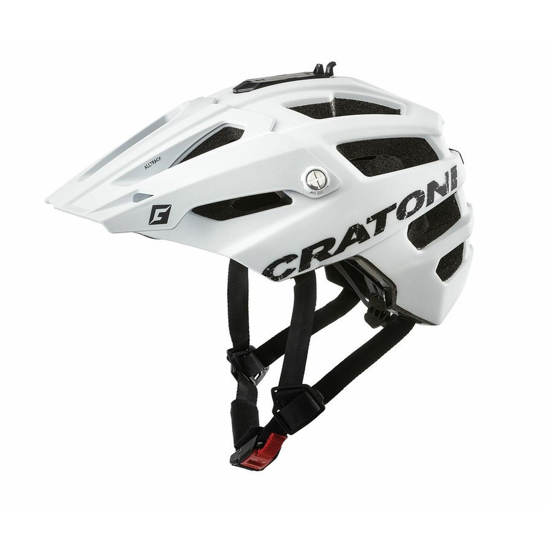 Cratoni AllTrack Kask MTB, white S/M | 54-58cm 2020 Kaski MTB 2015051720