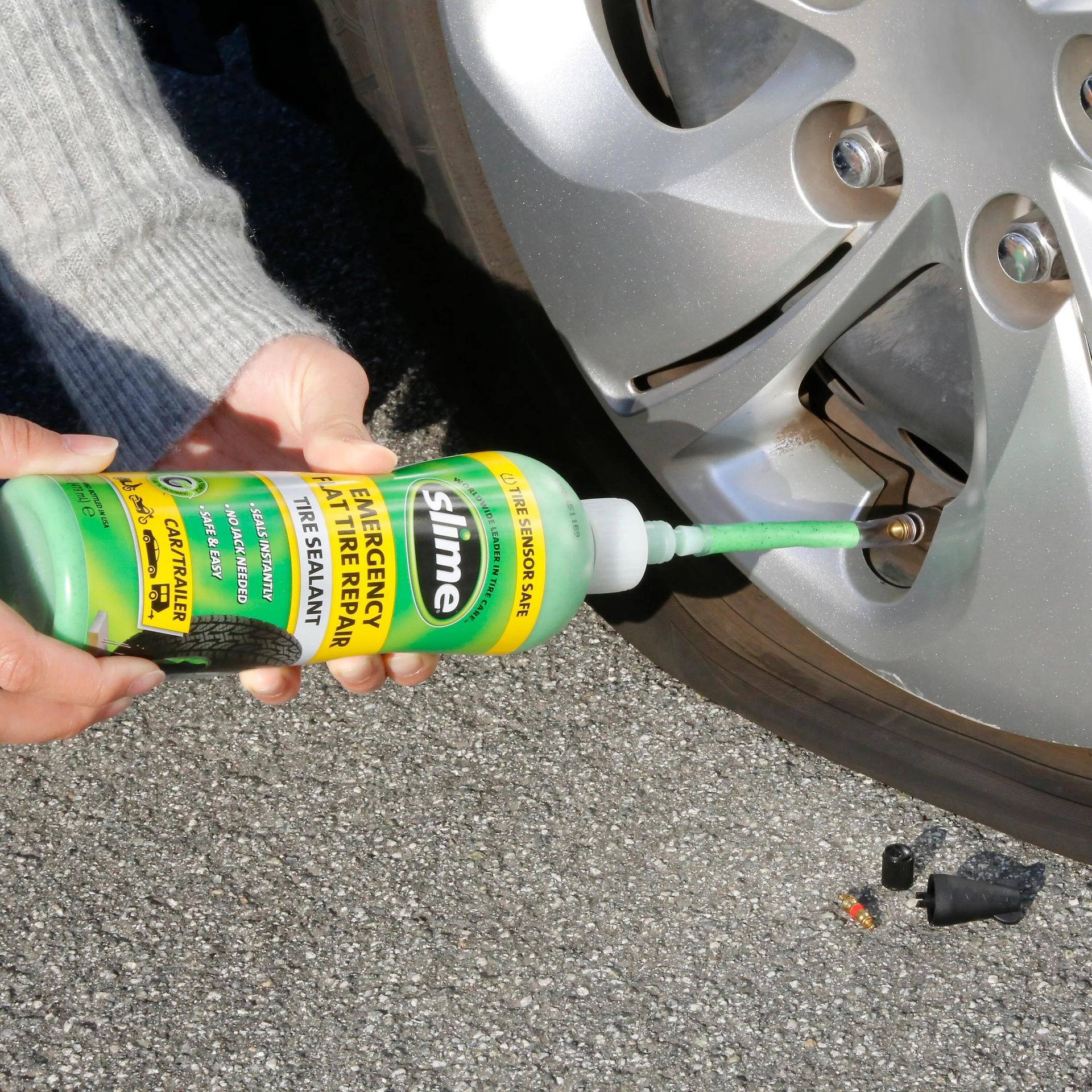Slime 10916 zestaw do naprawy środki uszczelniające do motocykla 250 ML 10016