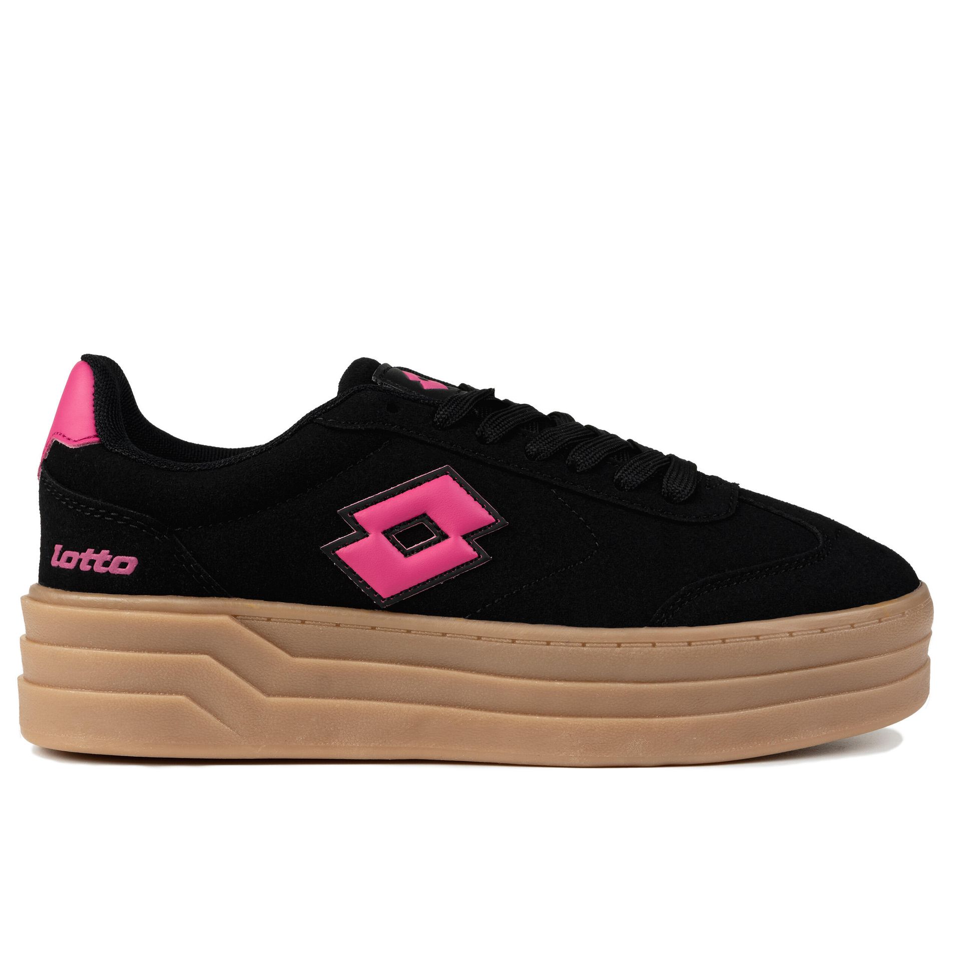 Buty damskie trampki sportowe platformy Lotto STACKY RB