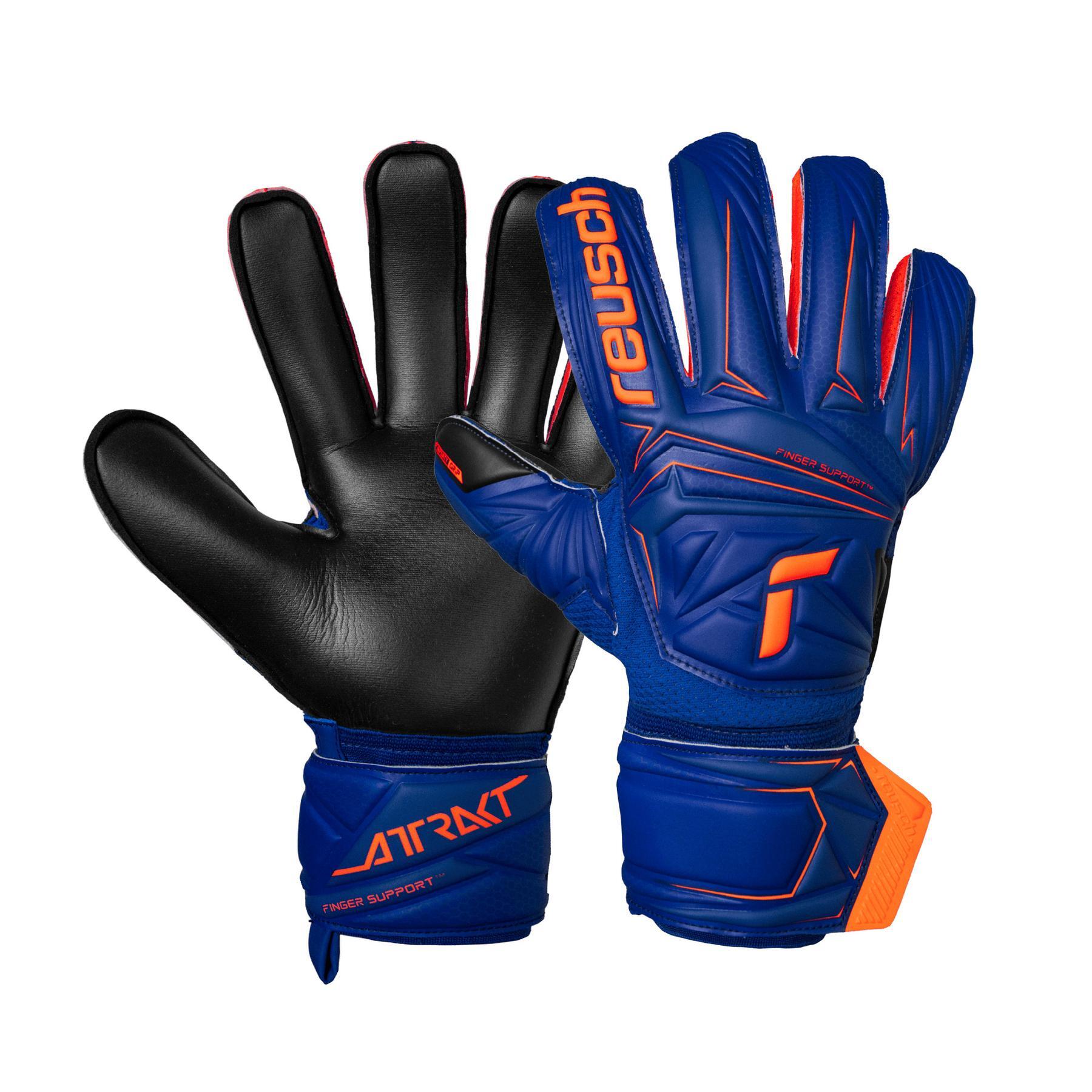 Rękawice bramkarskie Reusch Attrakt Infinity Finger Support