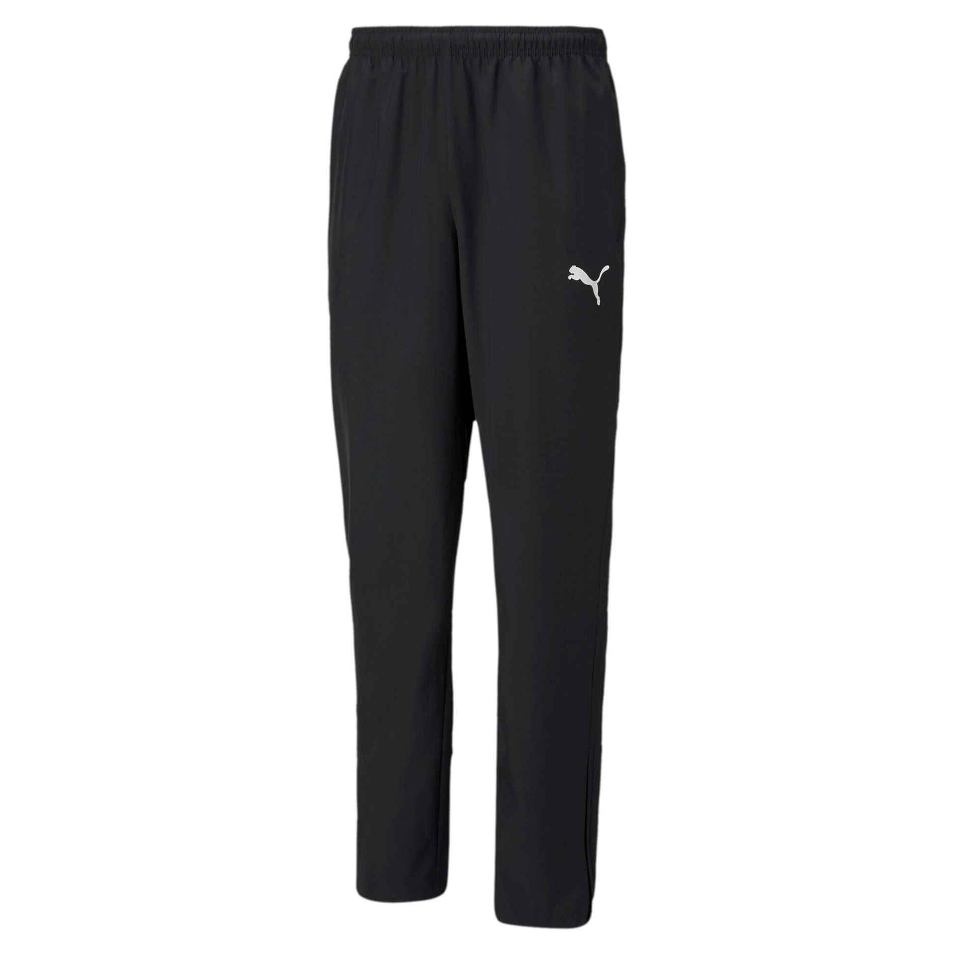 Puma Spodnie męskie Puma teamRISE Sideline Pants czarne 657327 03 S