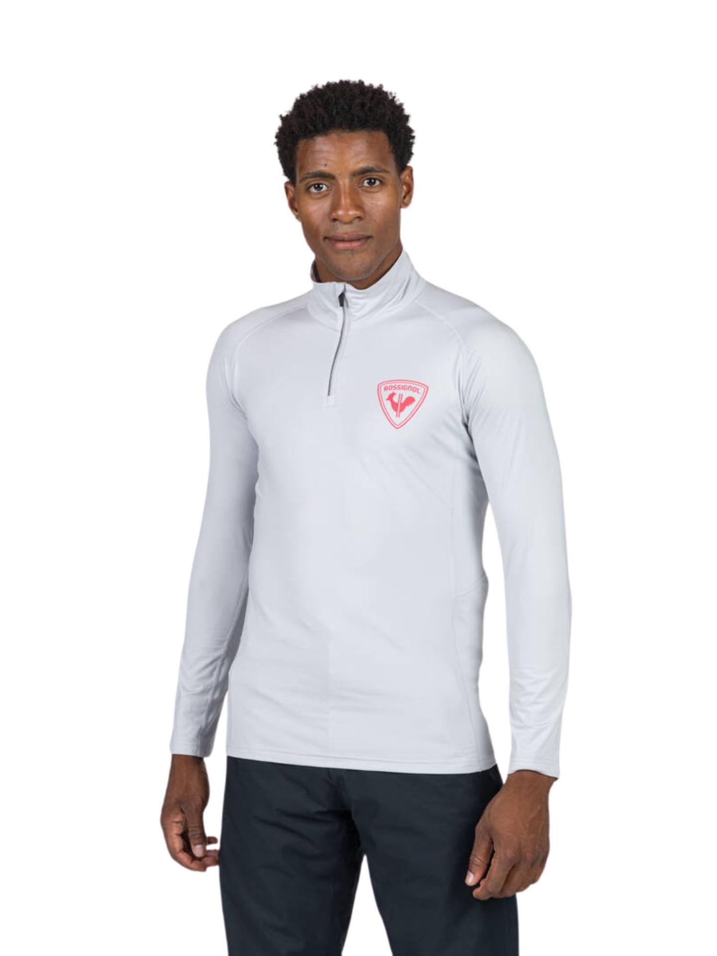 Rossignol Bielizna termoaktywna górna Hero RLNML14 Szary Slim Fit