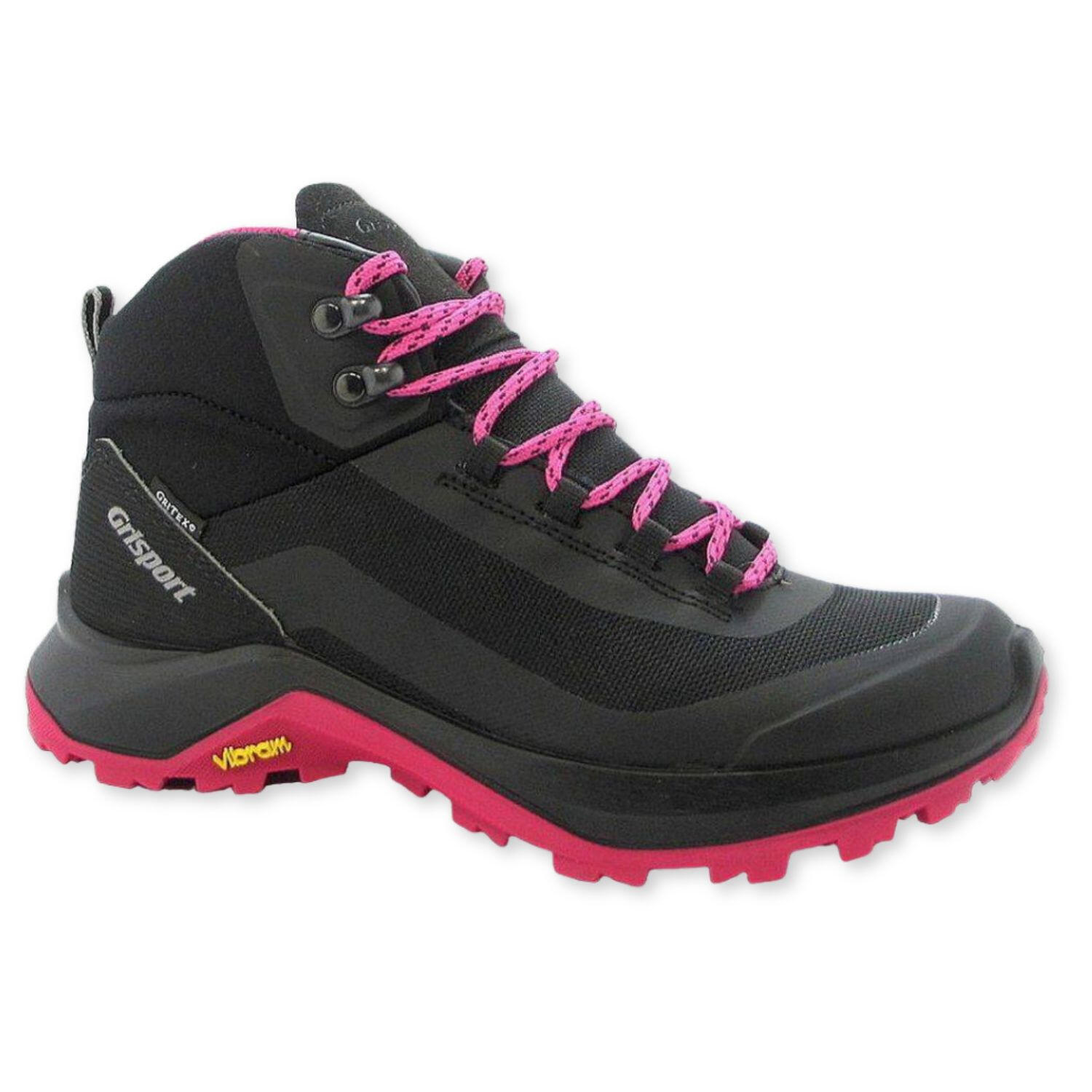 Buty damskie trekkingowe Grisport Trekkingi wysokie Górskie Czarne 36