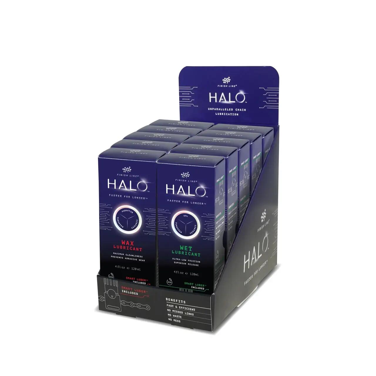 Smar do łańcucha Finish Line Halo™ Wax & Wet